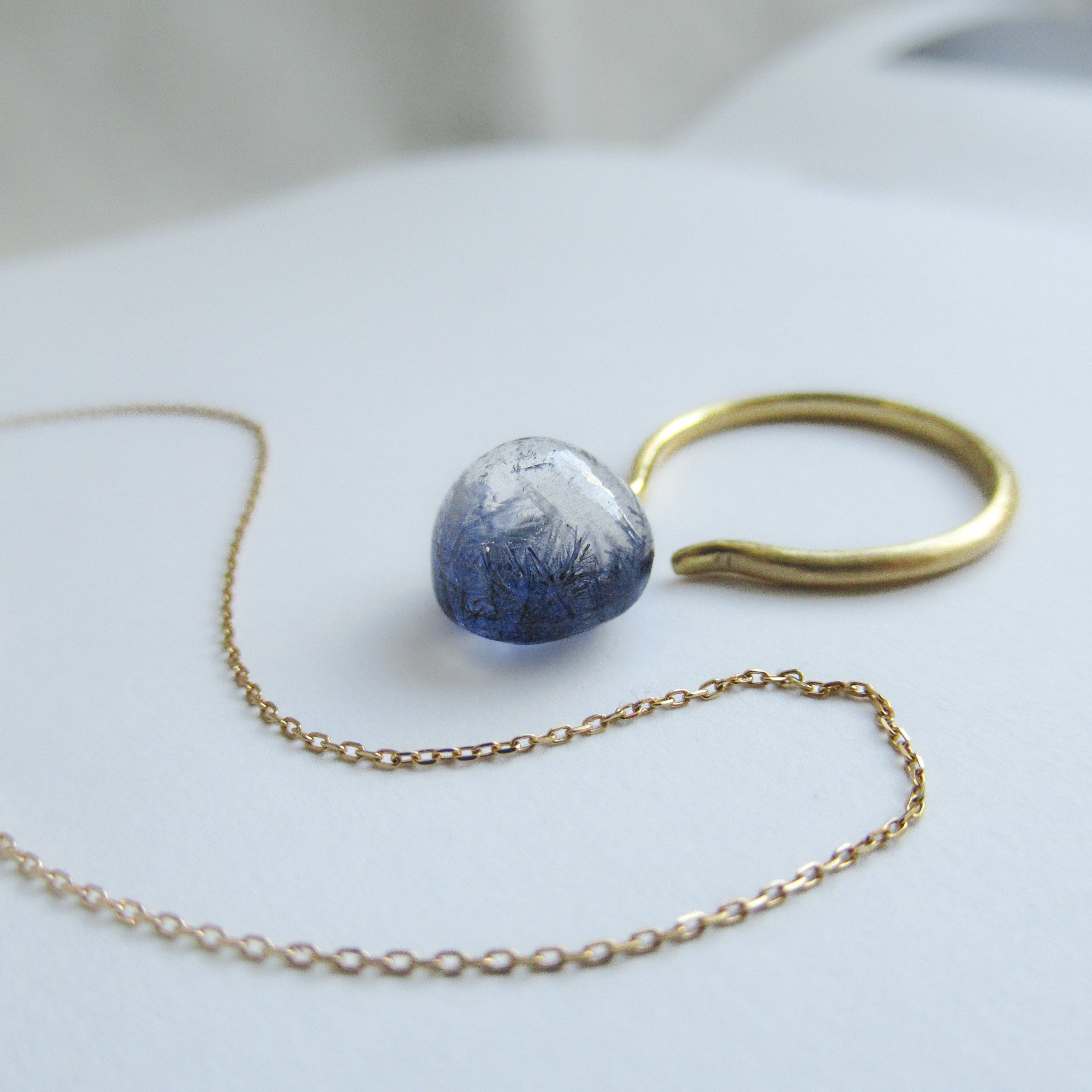 MONAKA osaka recommend item"Dumortierite in quartz"No.2