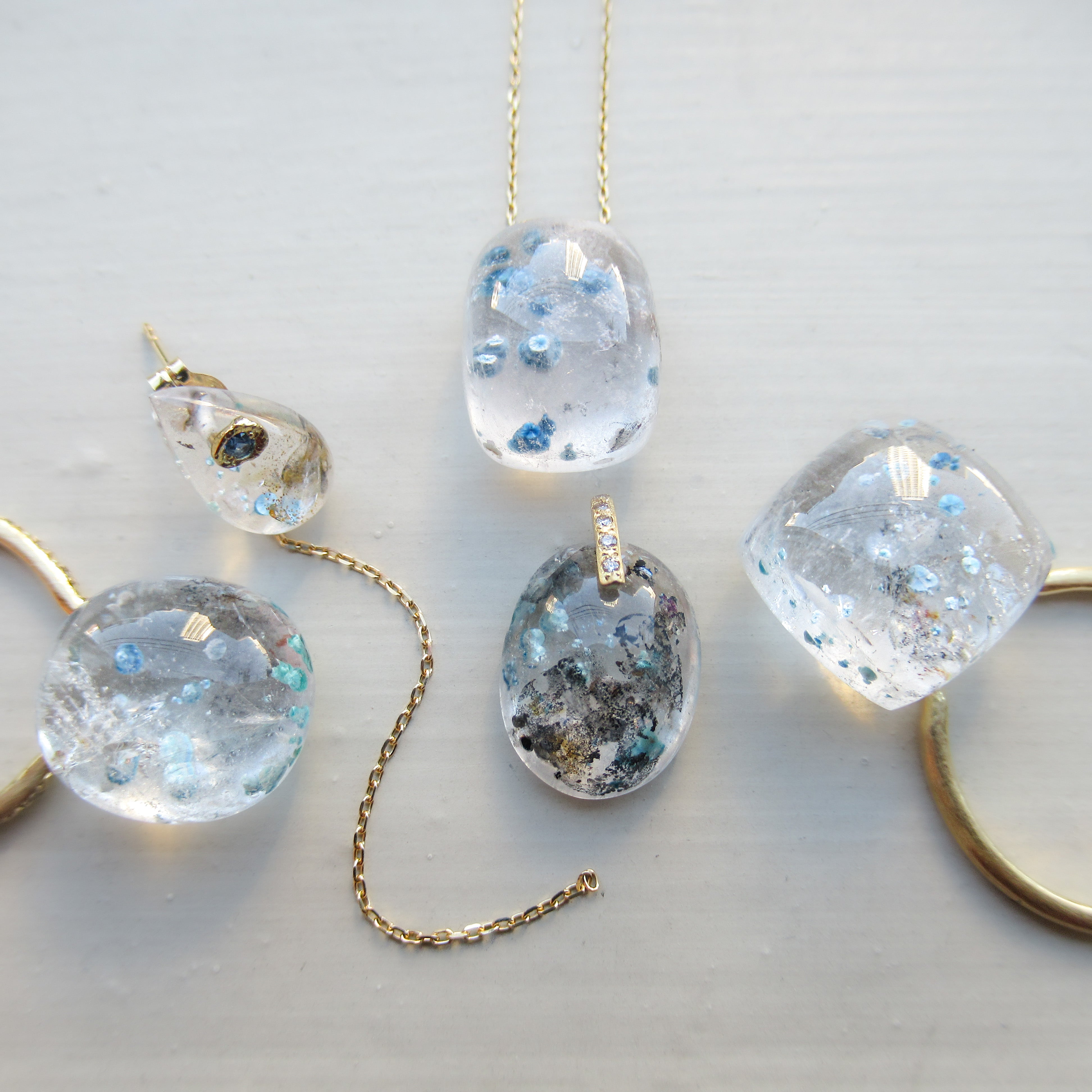 MONAKA osaka - Gilalite in quartz fair -