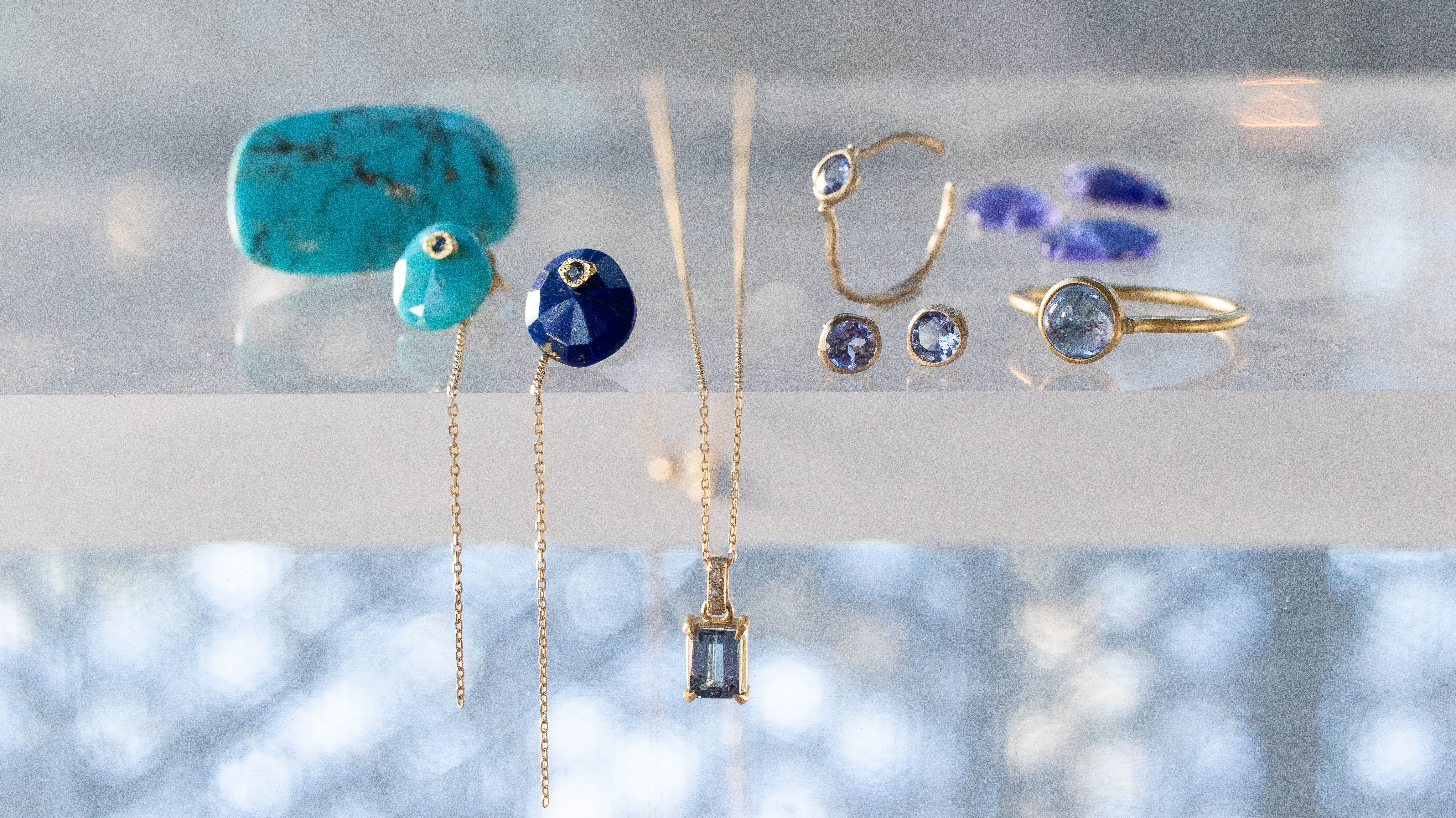 12月 Tanzanite/Lapis Lazuli/Turquoise/Zircone