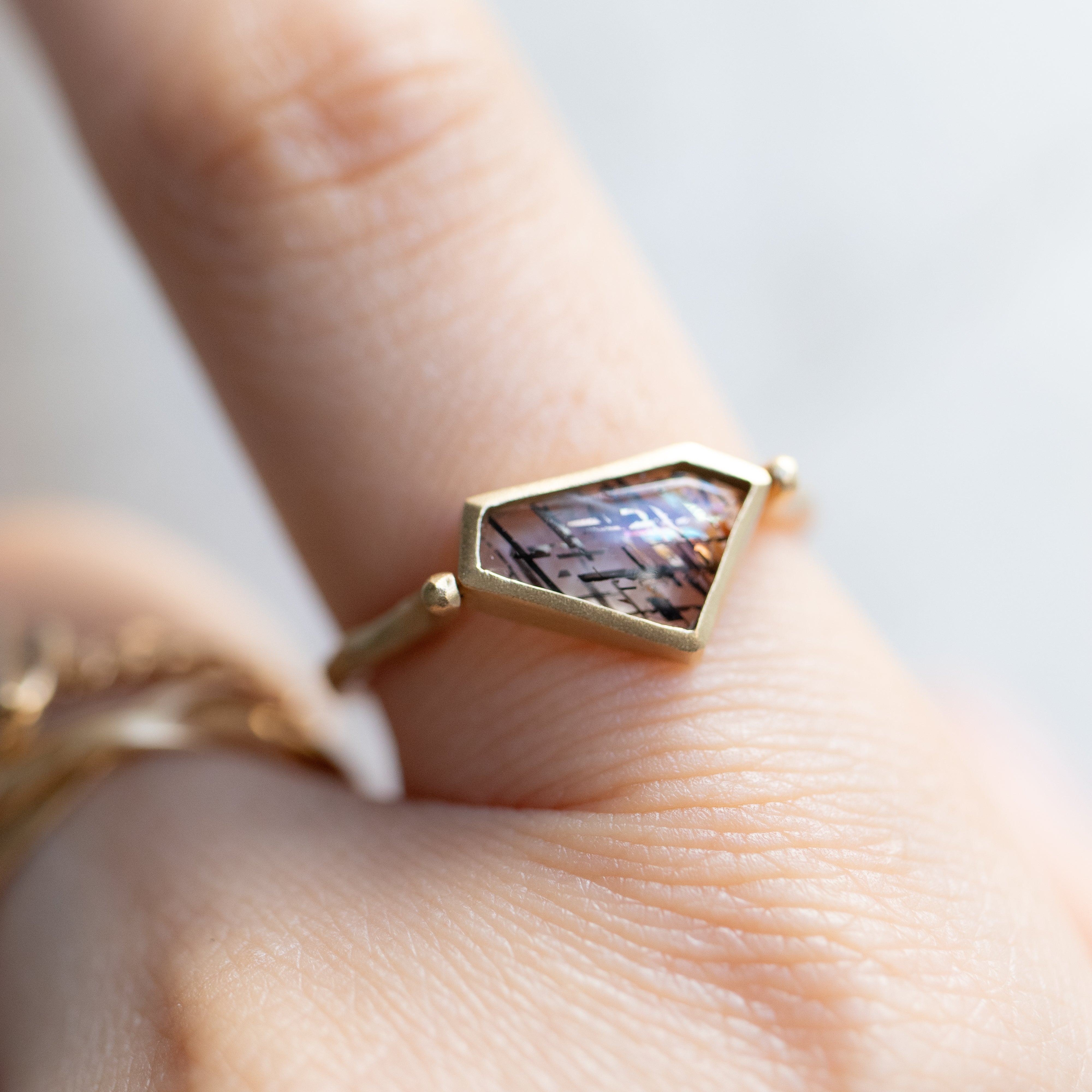 Ring - Lattice Sunstone -