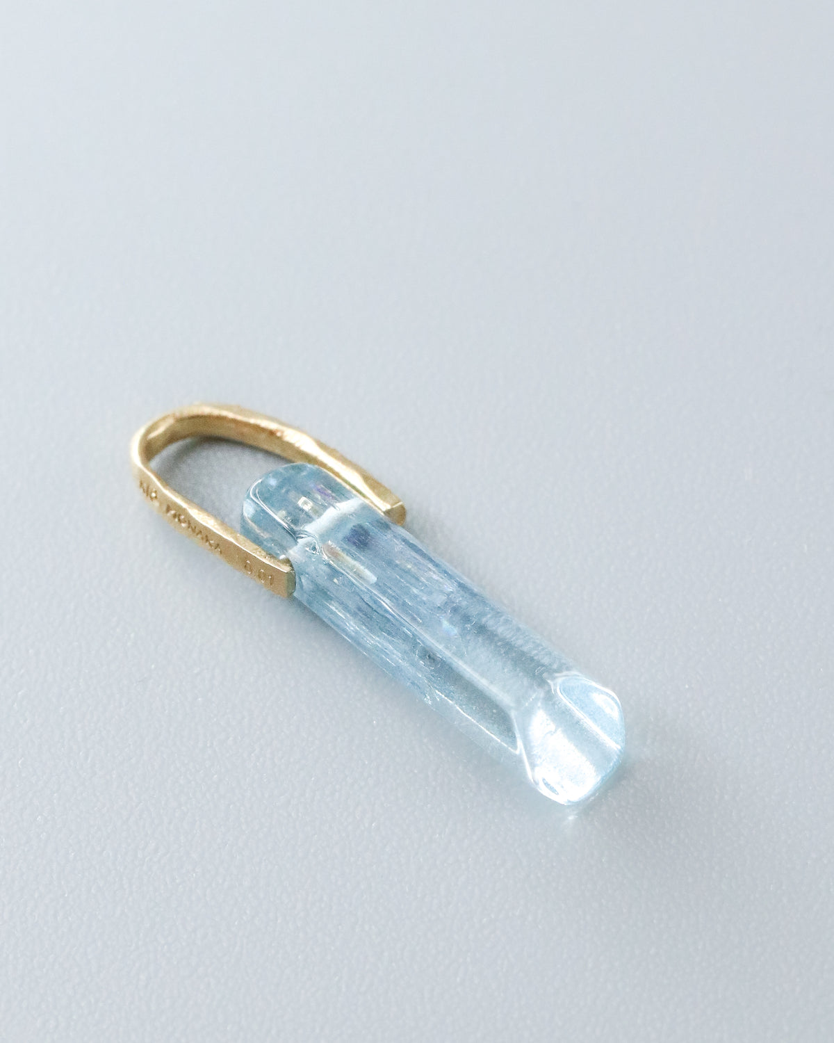 Hibiki Stone Necklace - Aquamarine -