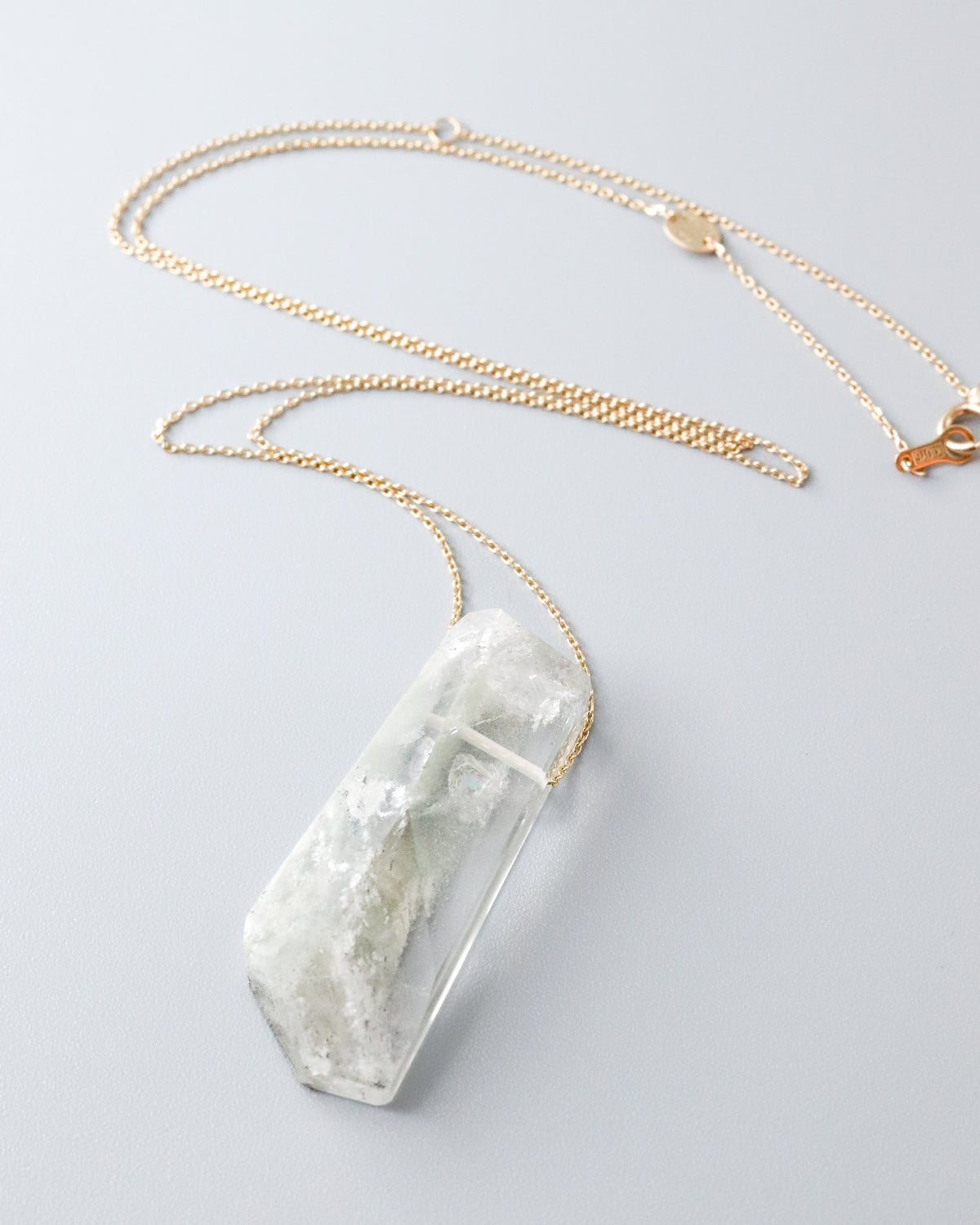 Rock Necklace - Quartz -