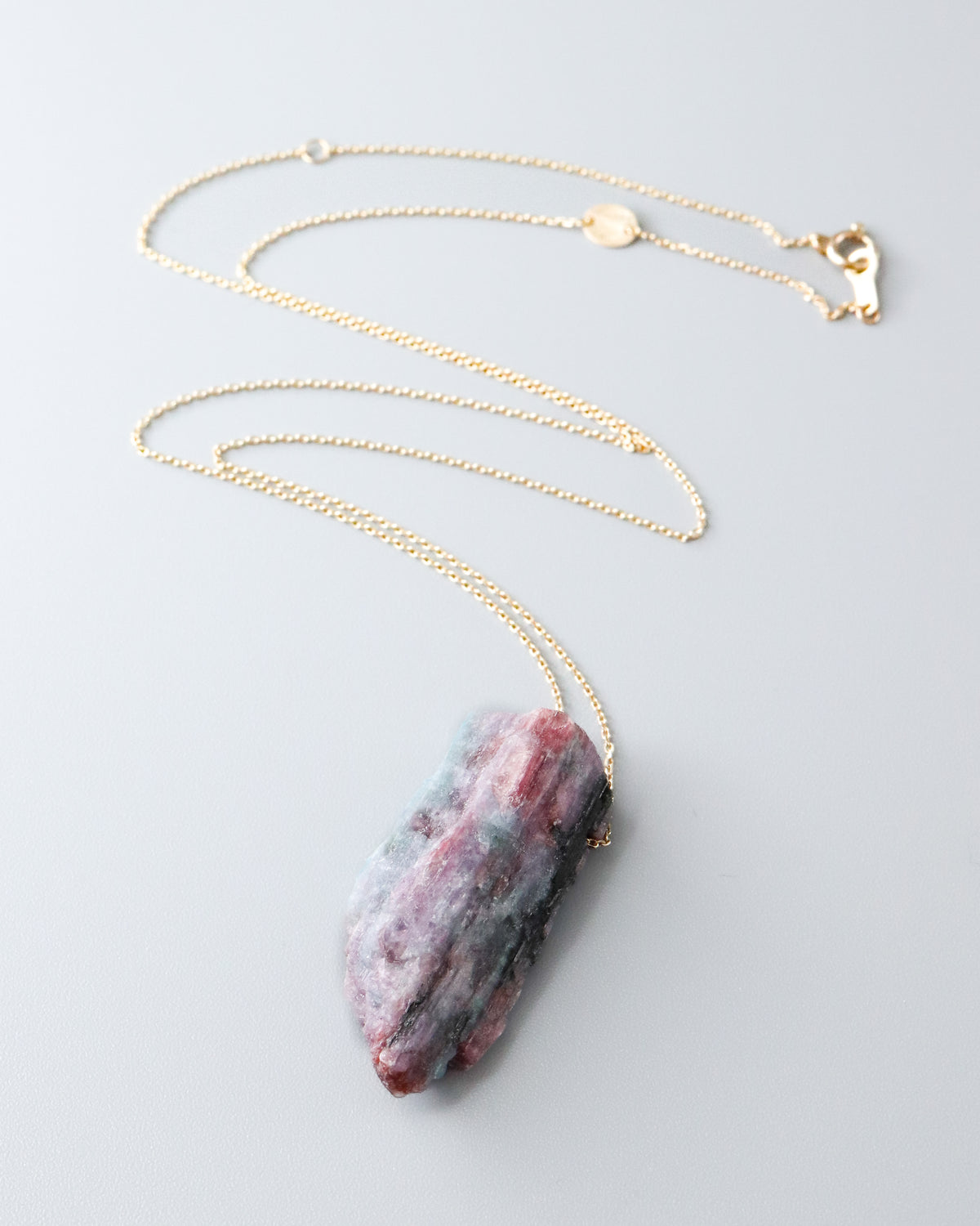 Rock Necklace - Tourmaline -