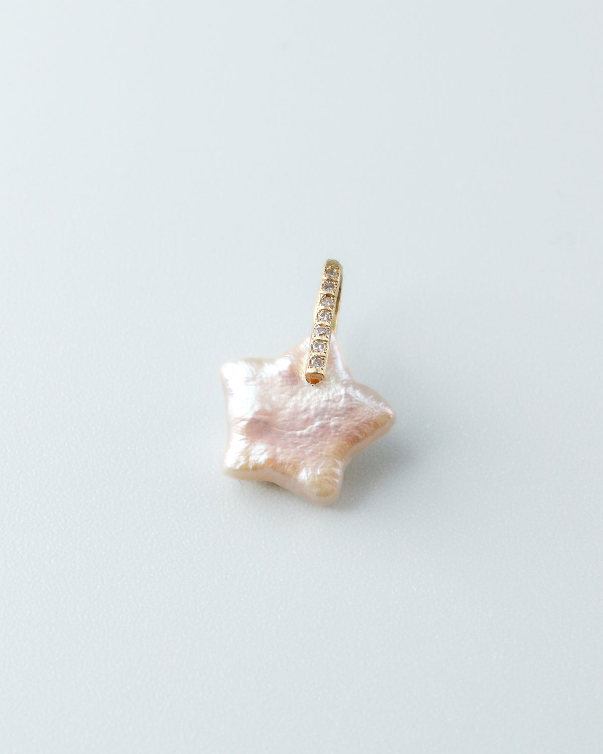 Hibiki Stone Necklace - Pearl / Diamond -