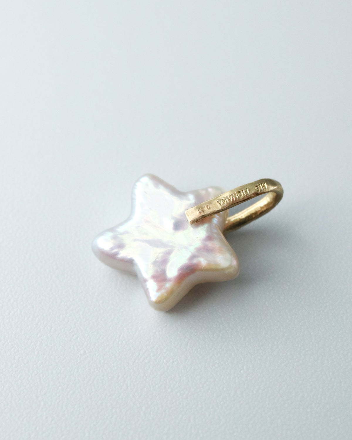 Hibiki Stone Necklace - Pearl / Diamond -