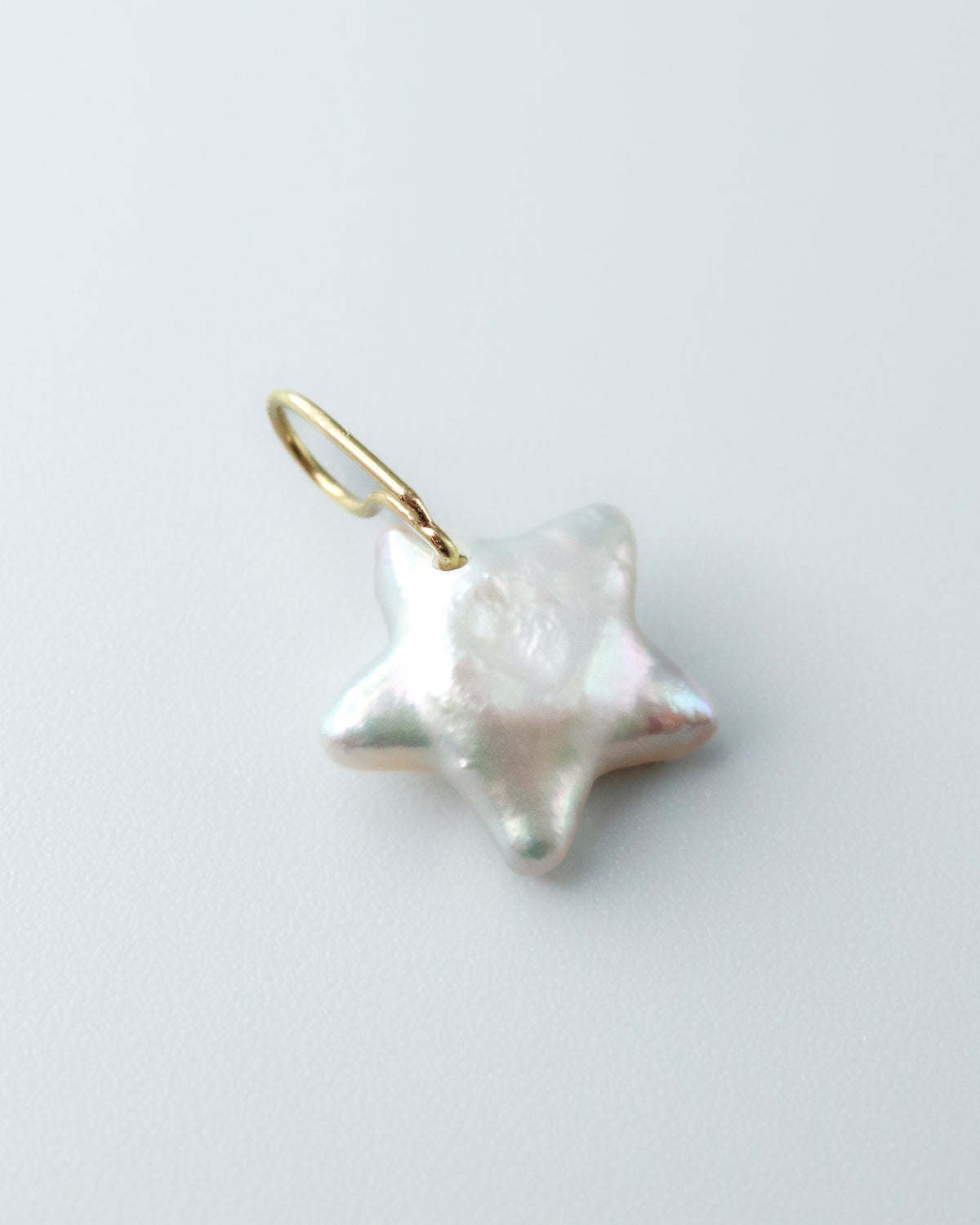 Flat Necklace - Pearl -