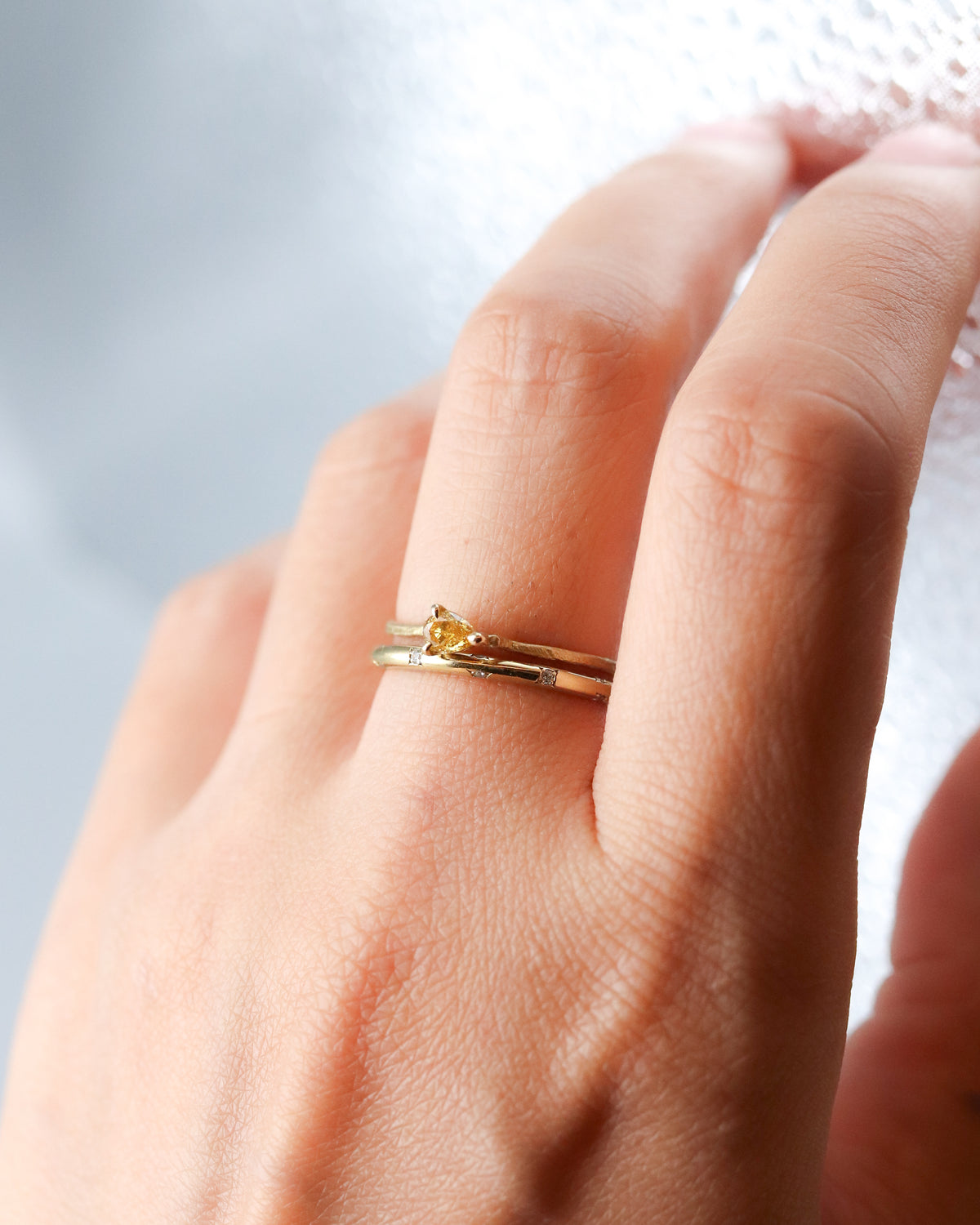 Prong Ring - Diamond -
