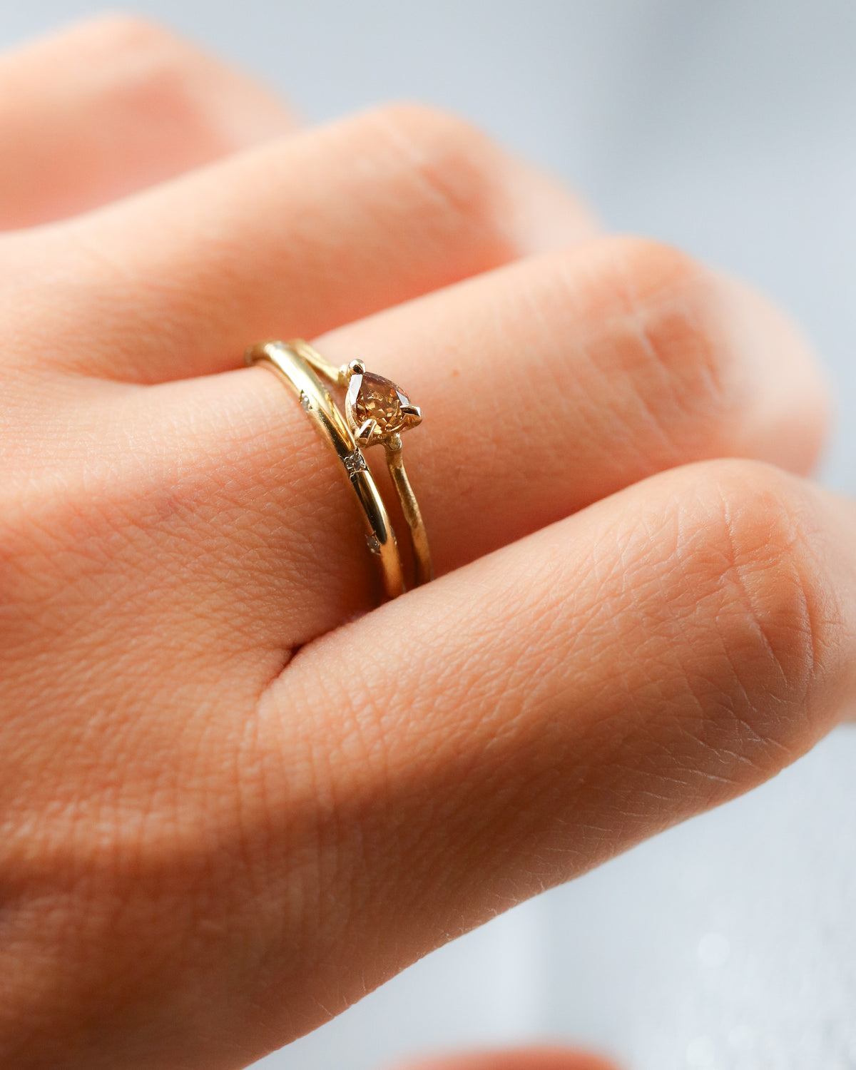 Prong Ring - Diamond -