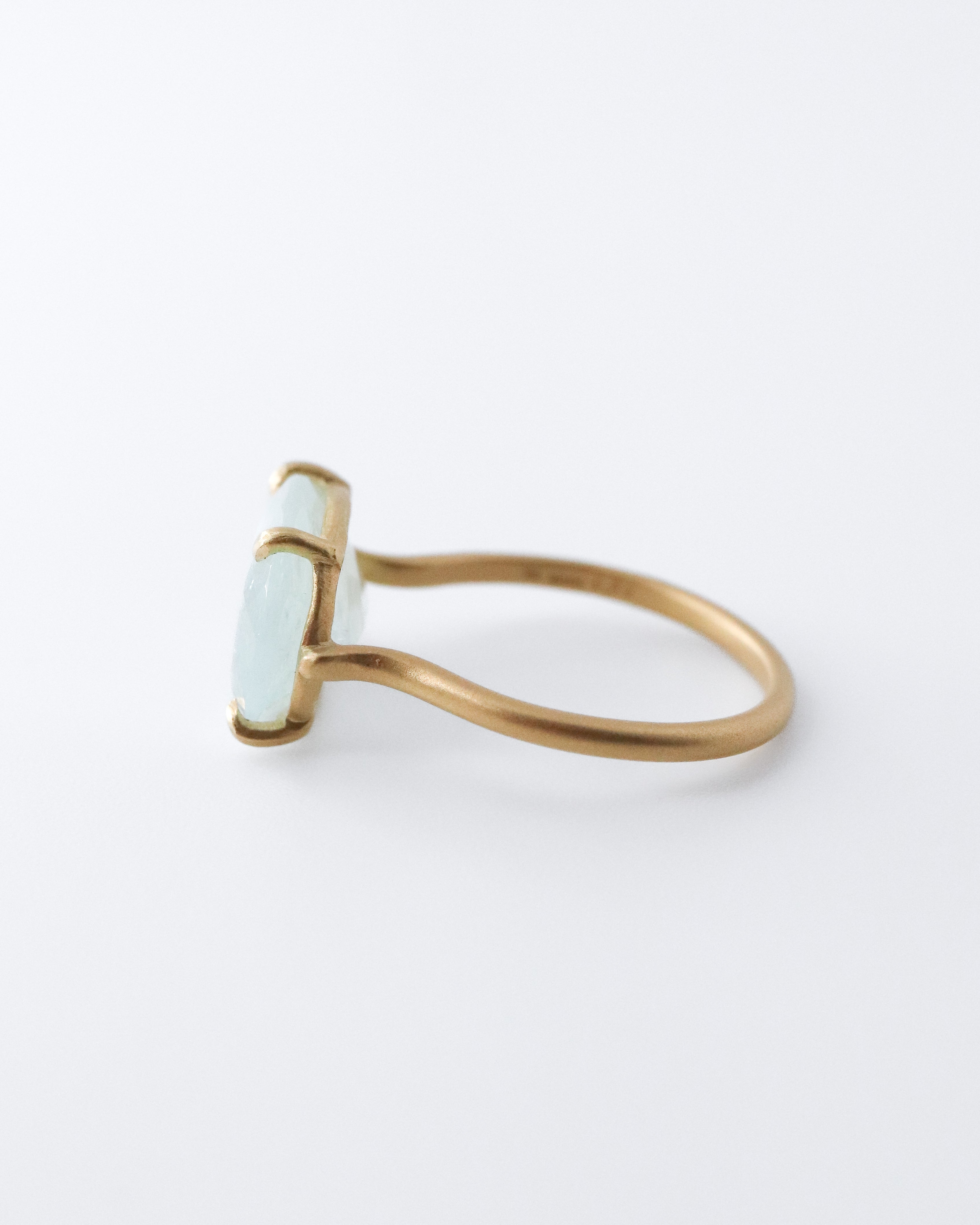Prong Ring - Aquamarine -