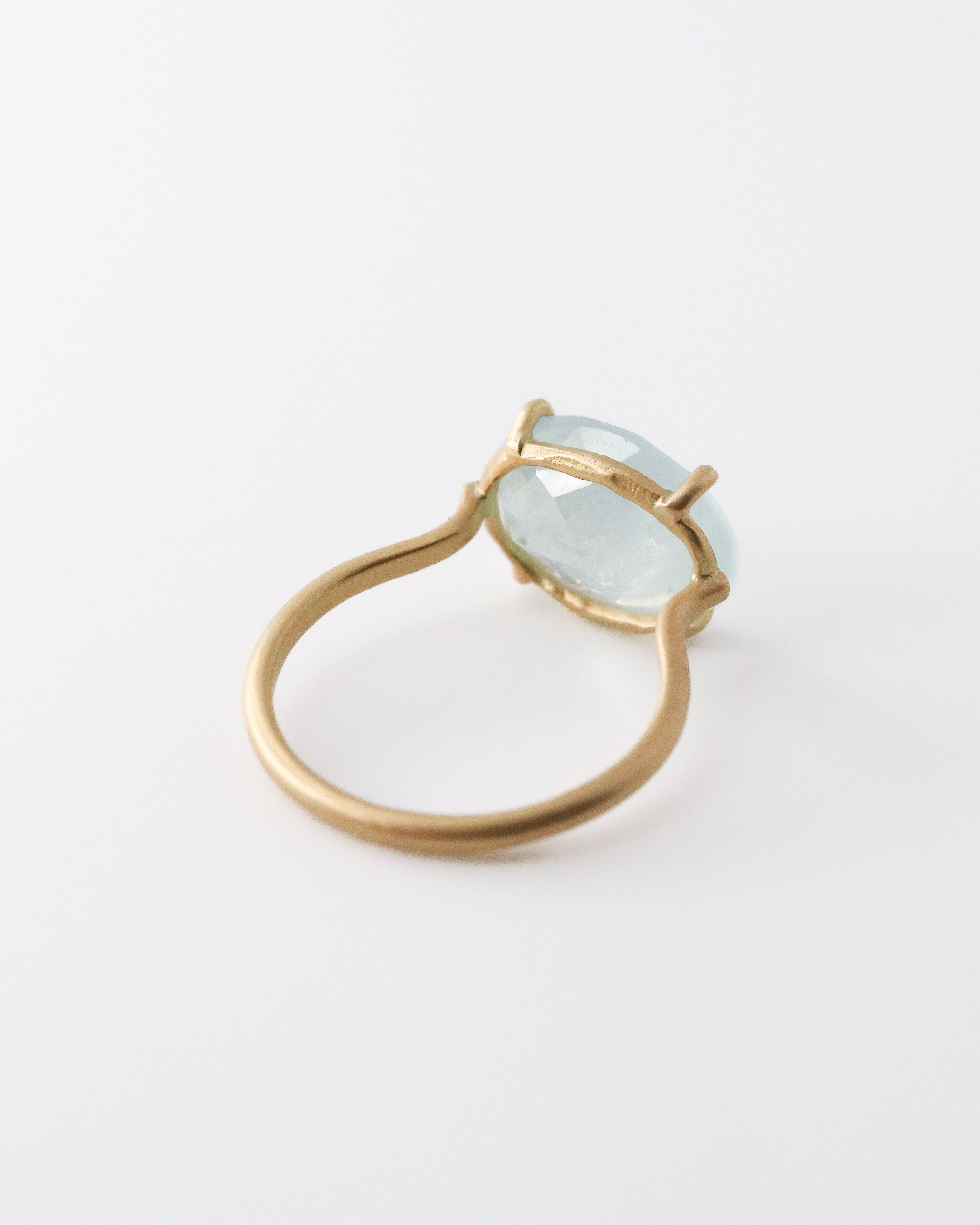 Prong Ring - Aquamarine -