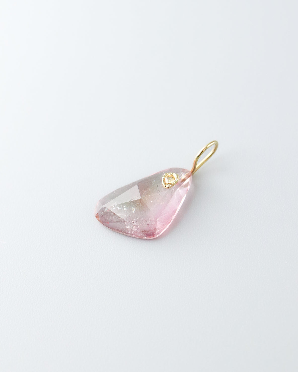 Flat Necklace - Bicolor Tourmaline -