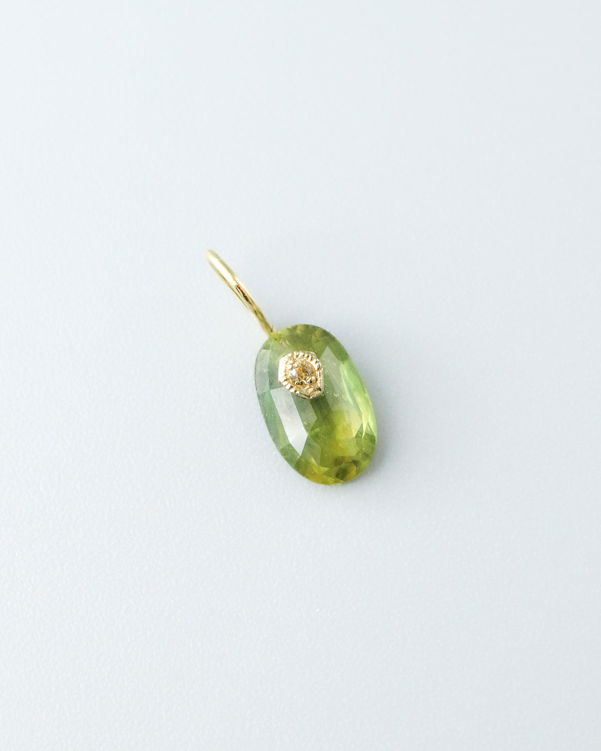 Flat Necklace - Sapphire -