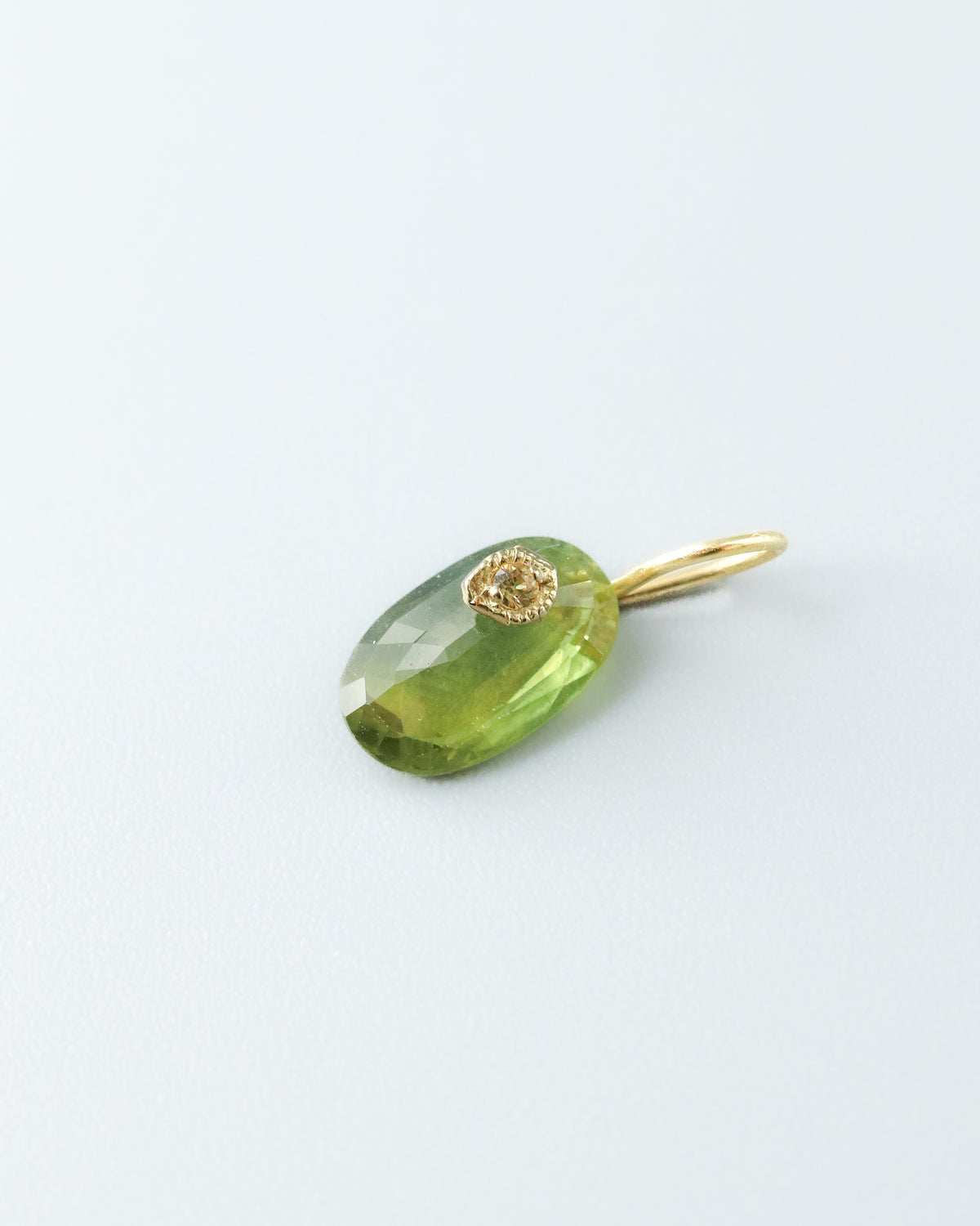 Flat Necklace - Sapphire -