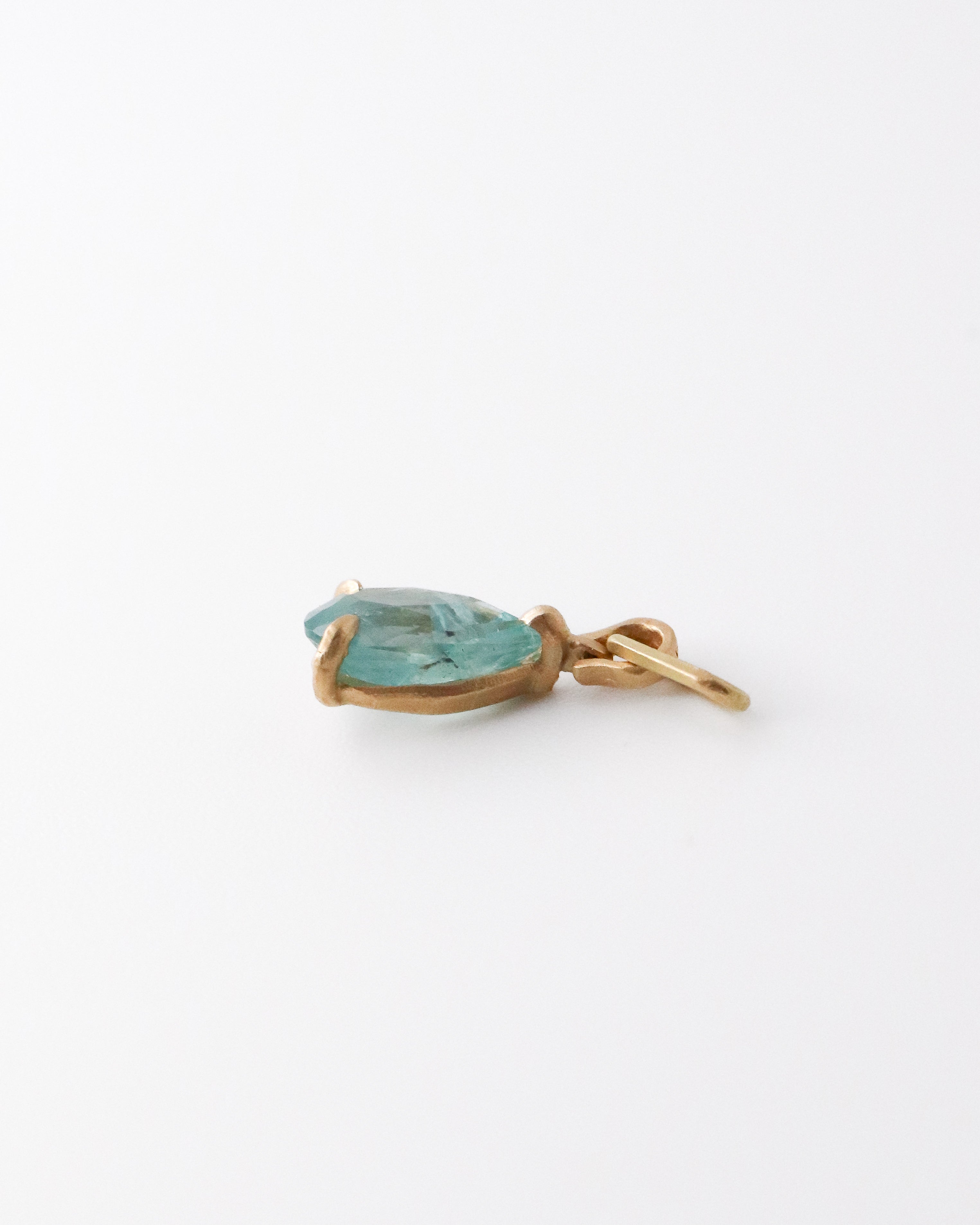 Horse Shoe Prong Necklace - Grandidierite -