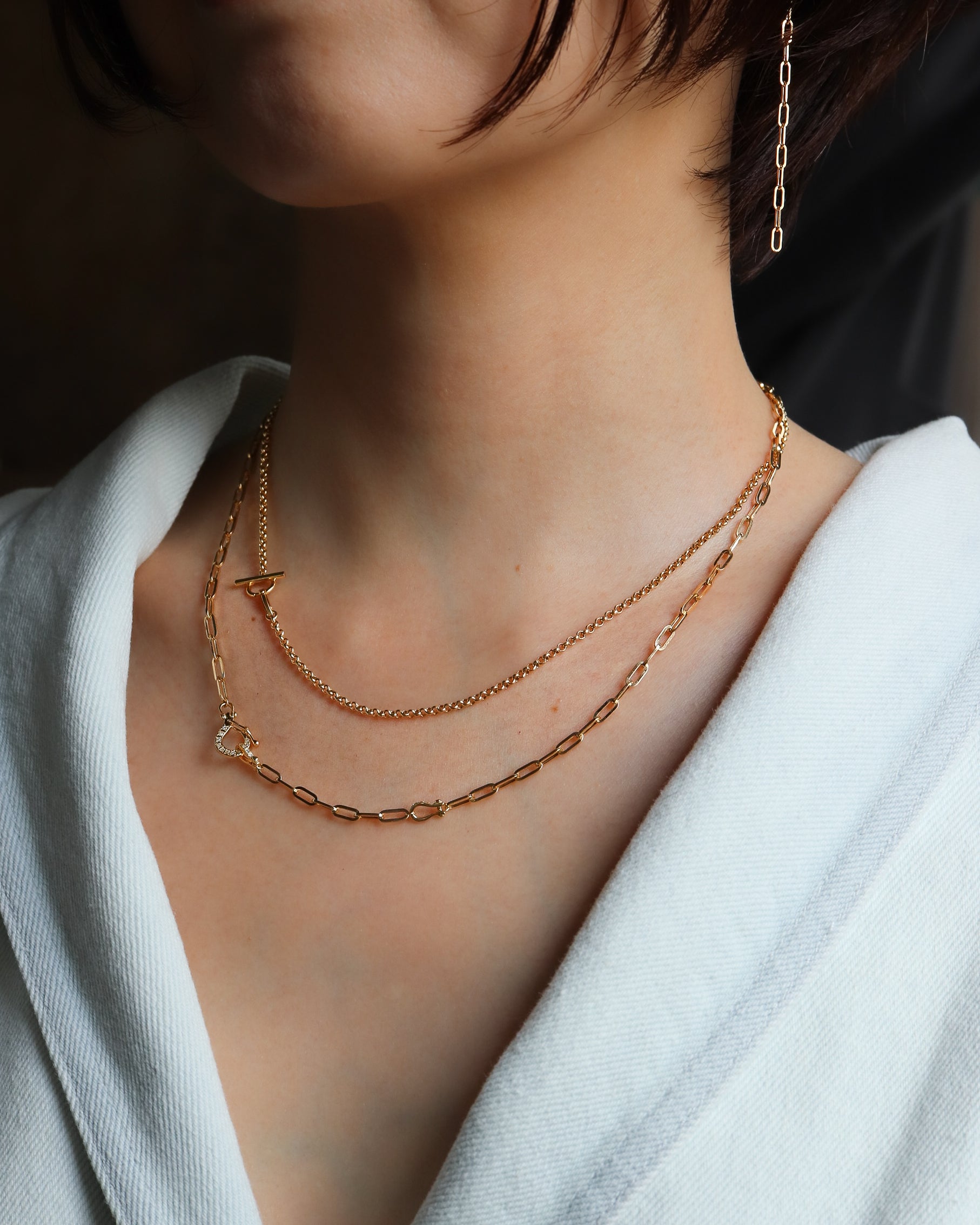 Link Necklace - Wide -