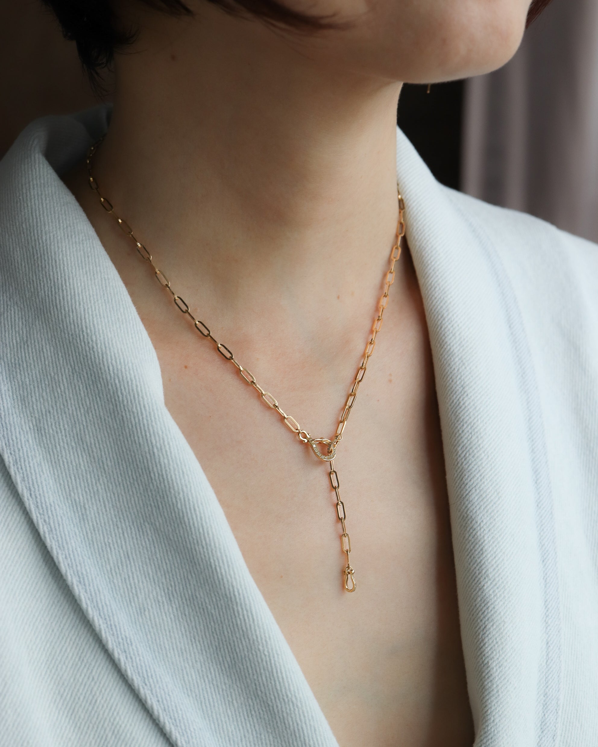 Link Necklace - Wide -