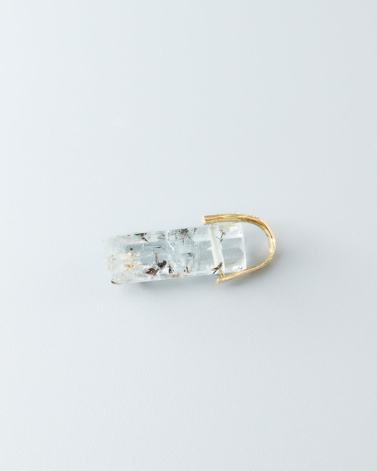 Hibiki Stone Necklace - Aquamarine -