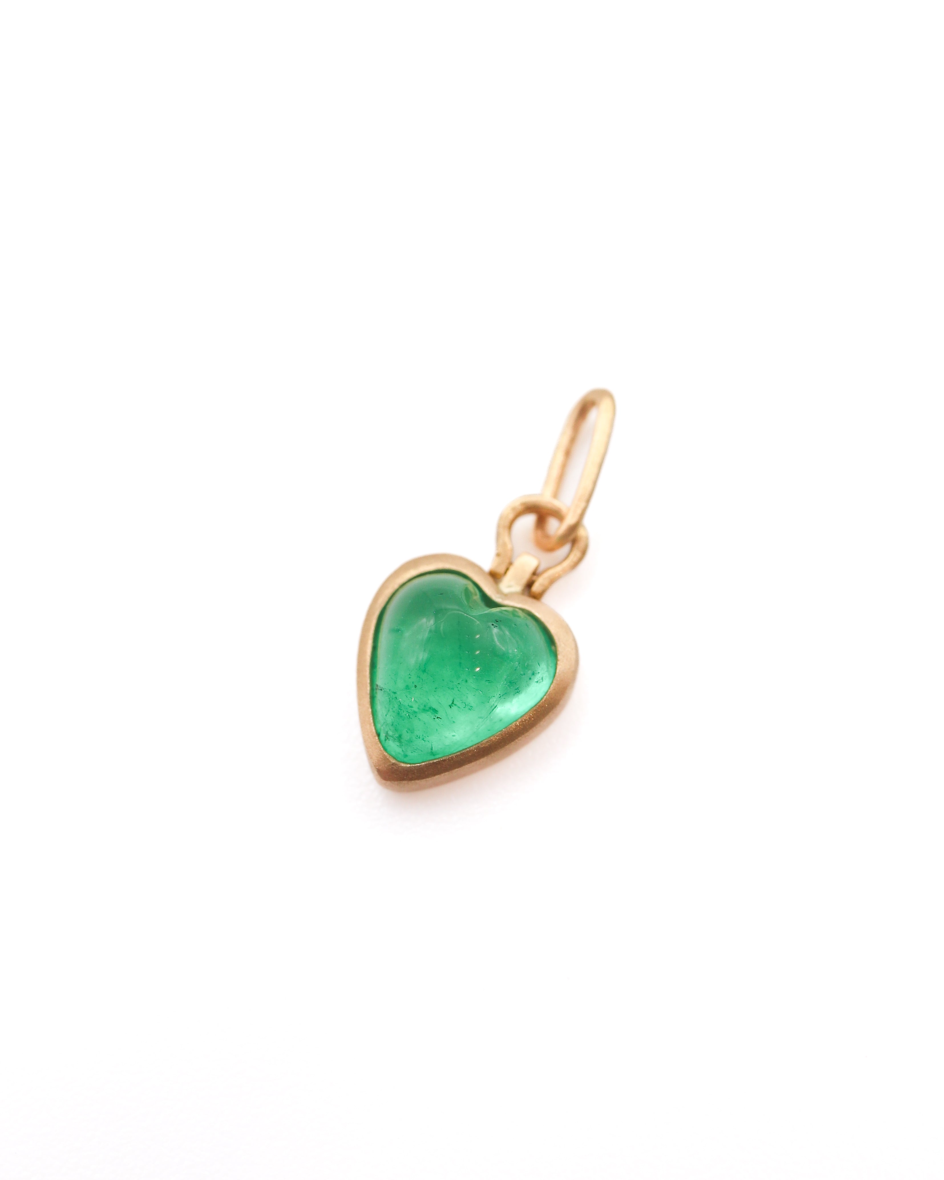 Horse Shoe Necklace - Emerald -