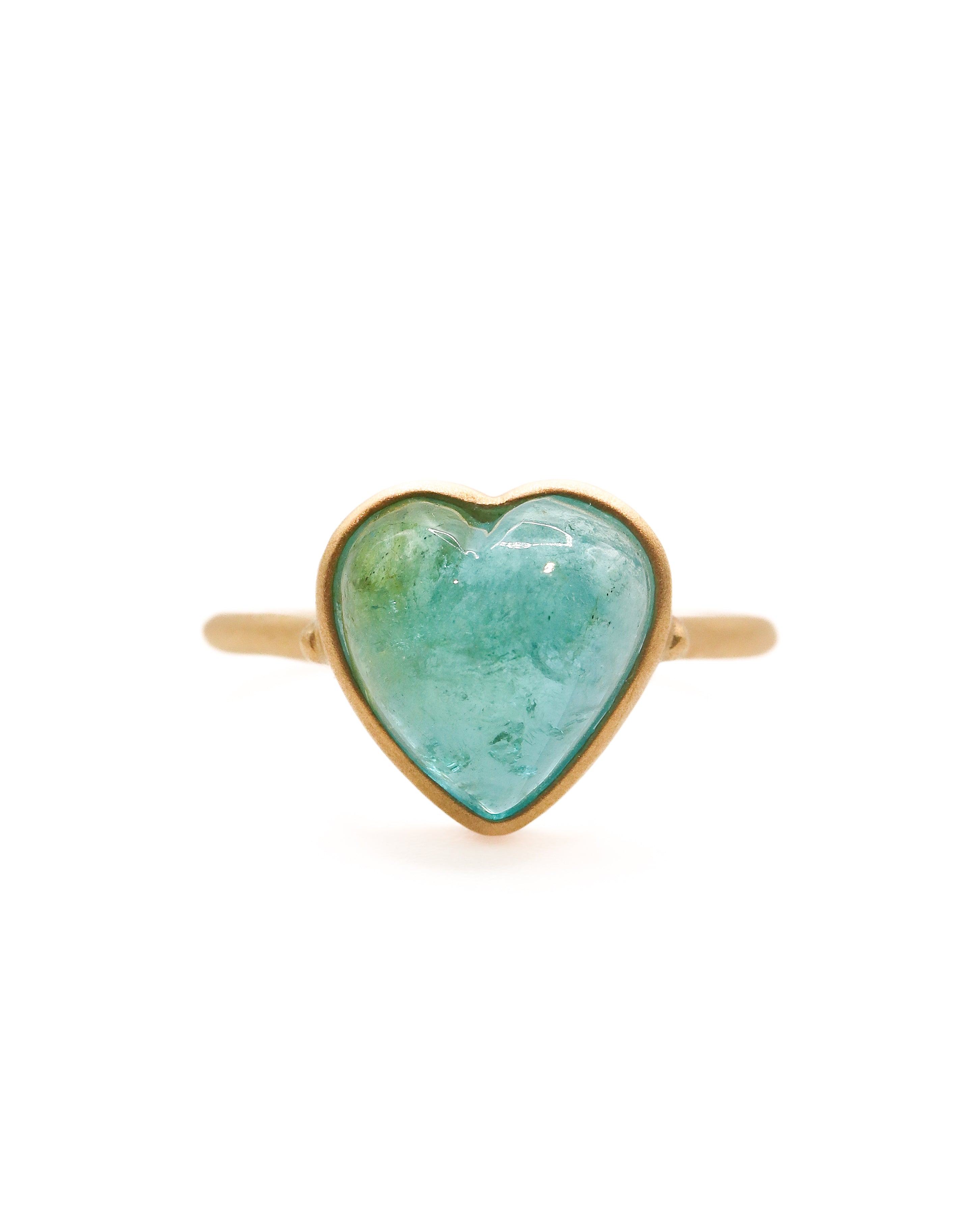 Collet Ring - Tourmaline -