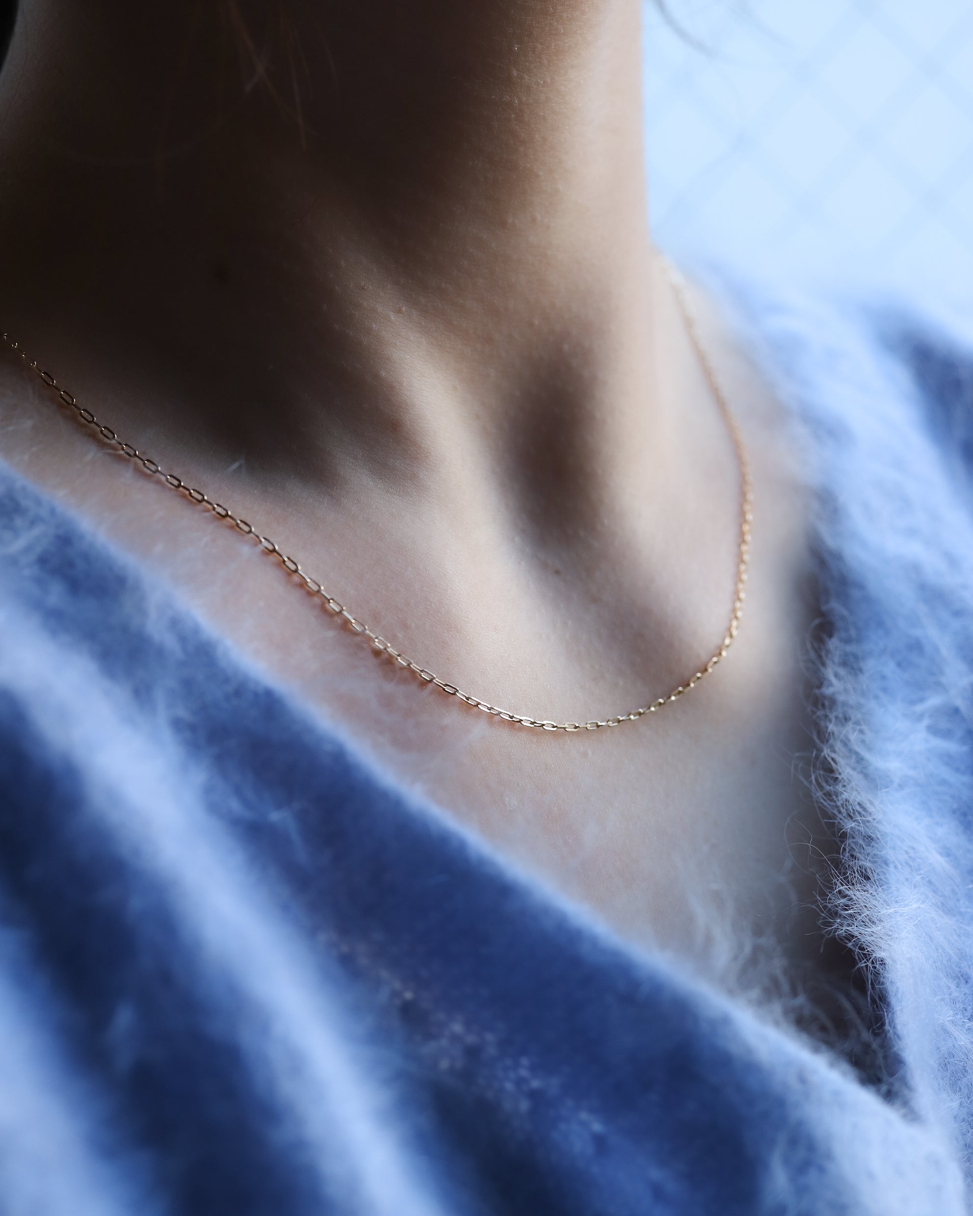Chain Necklace - Oval -