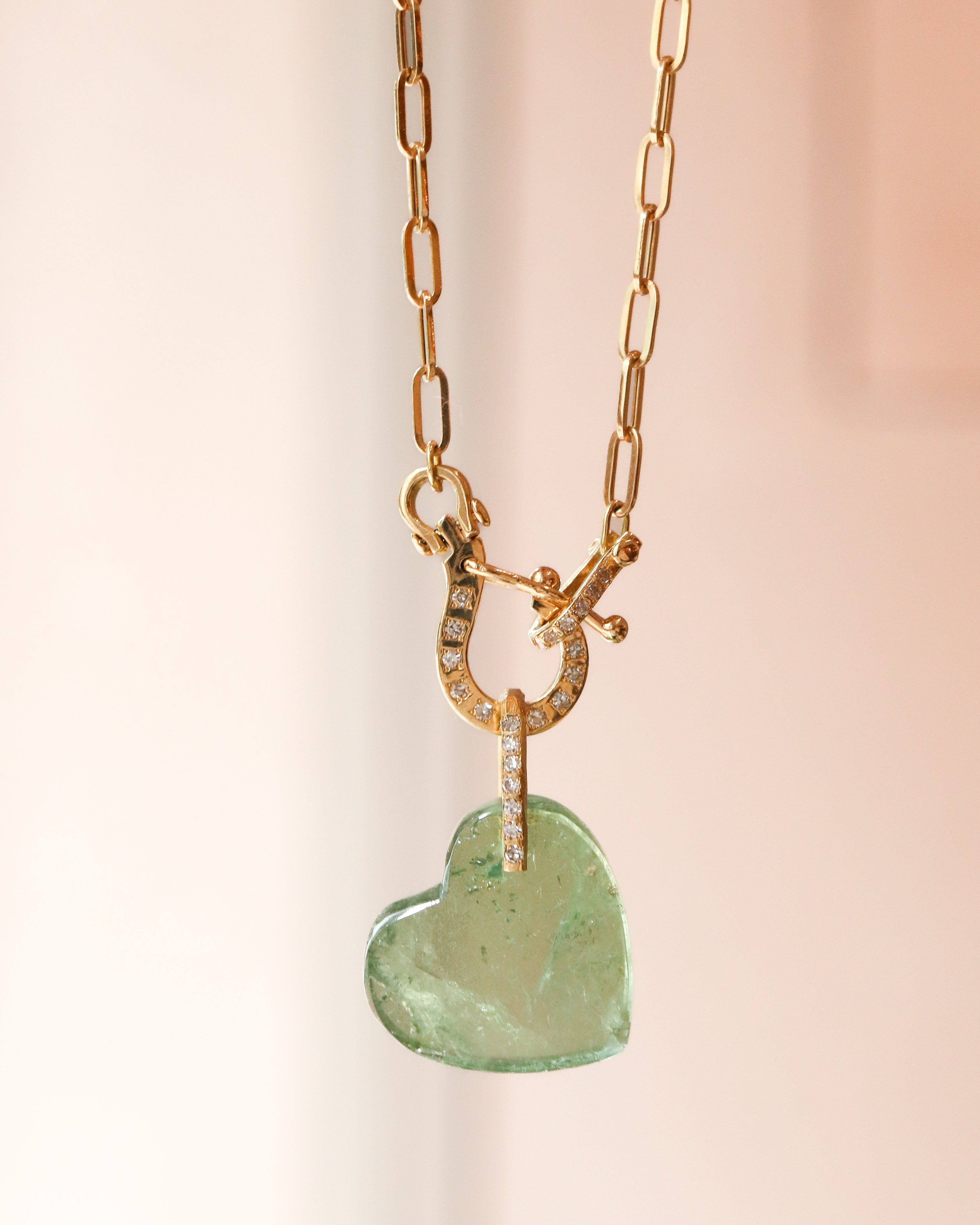 Hibiki Stone Necklace - Bicolor Tourmaline -