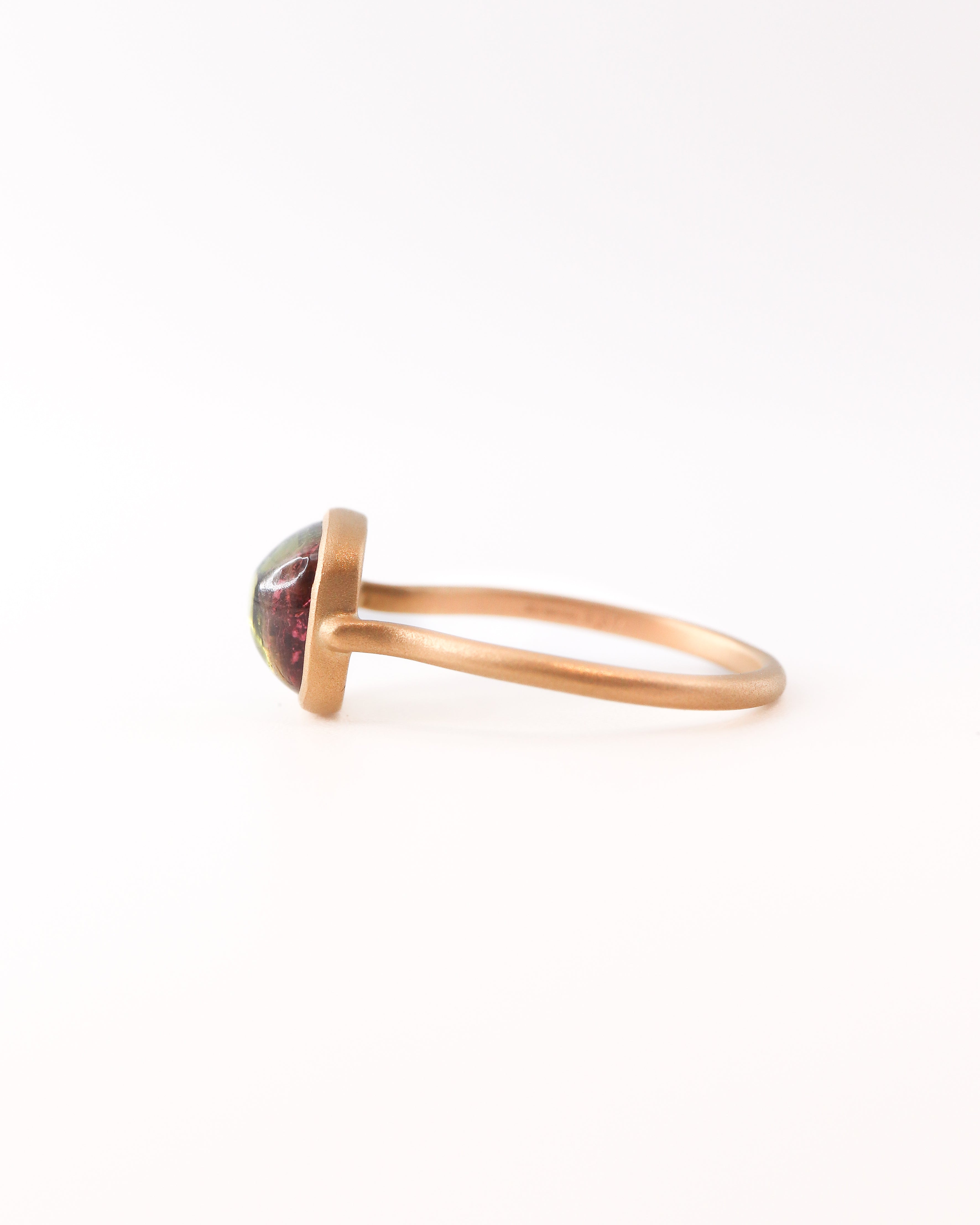 Collet Ring - Tourmaline -