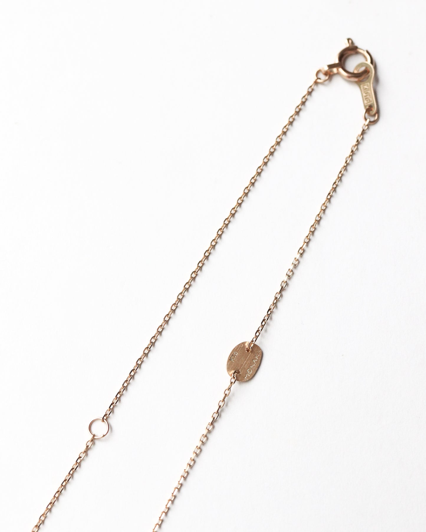 Rock Necklace - Golden Rutilated Quartz -