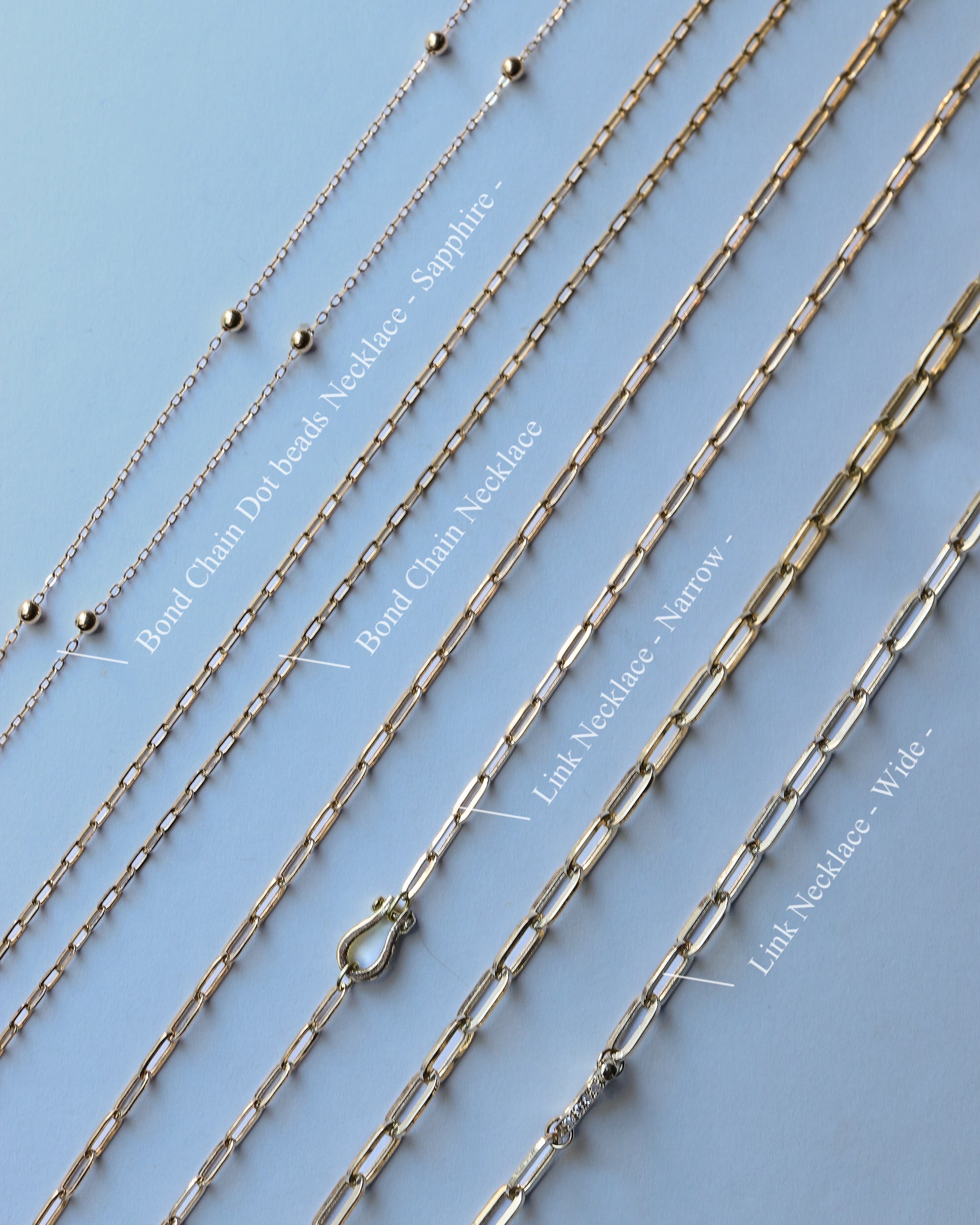 Chain Necklace - Oval -