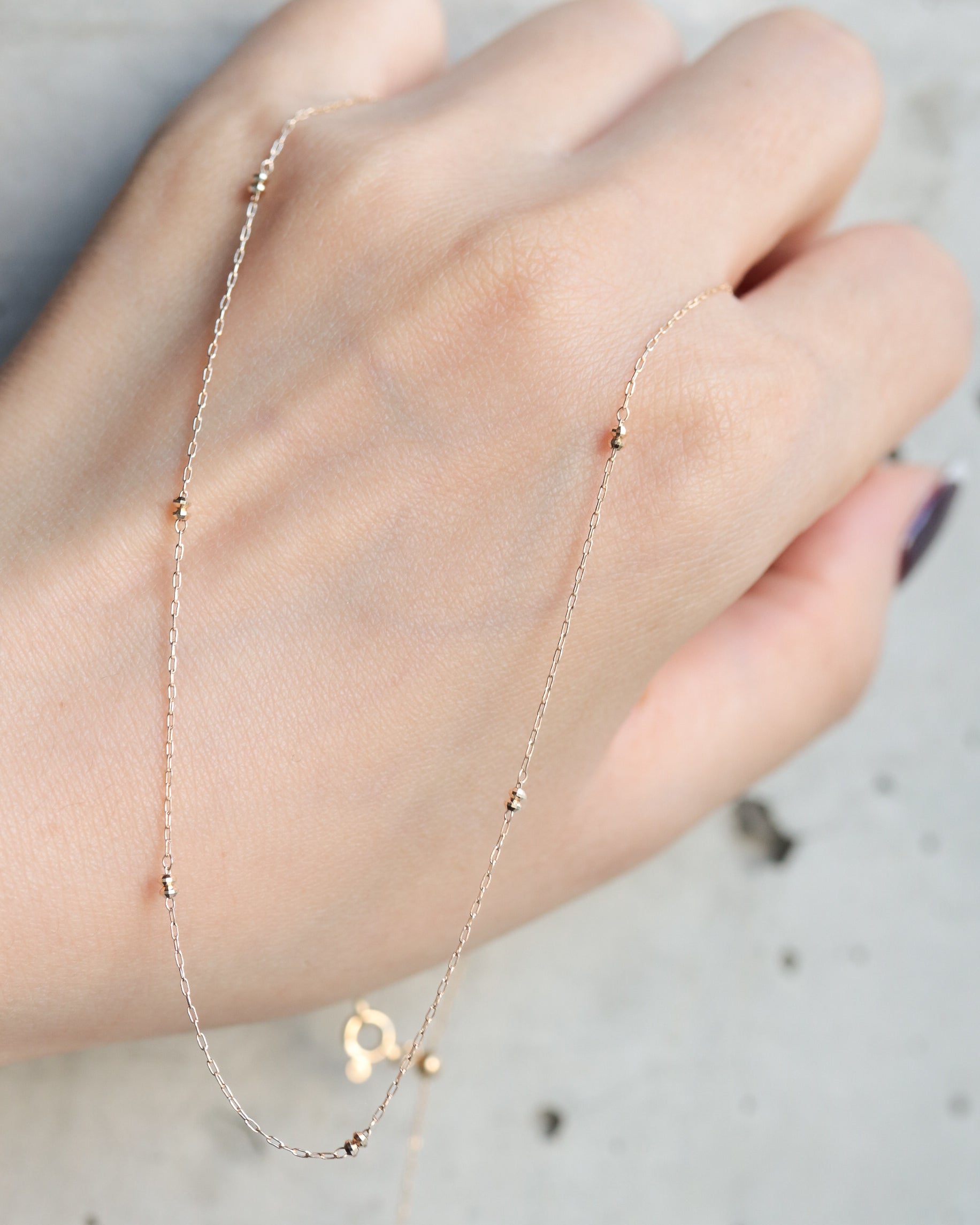 Chain Necklace - Dot -