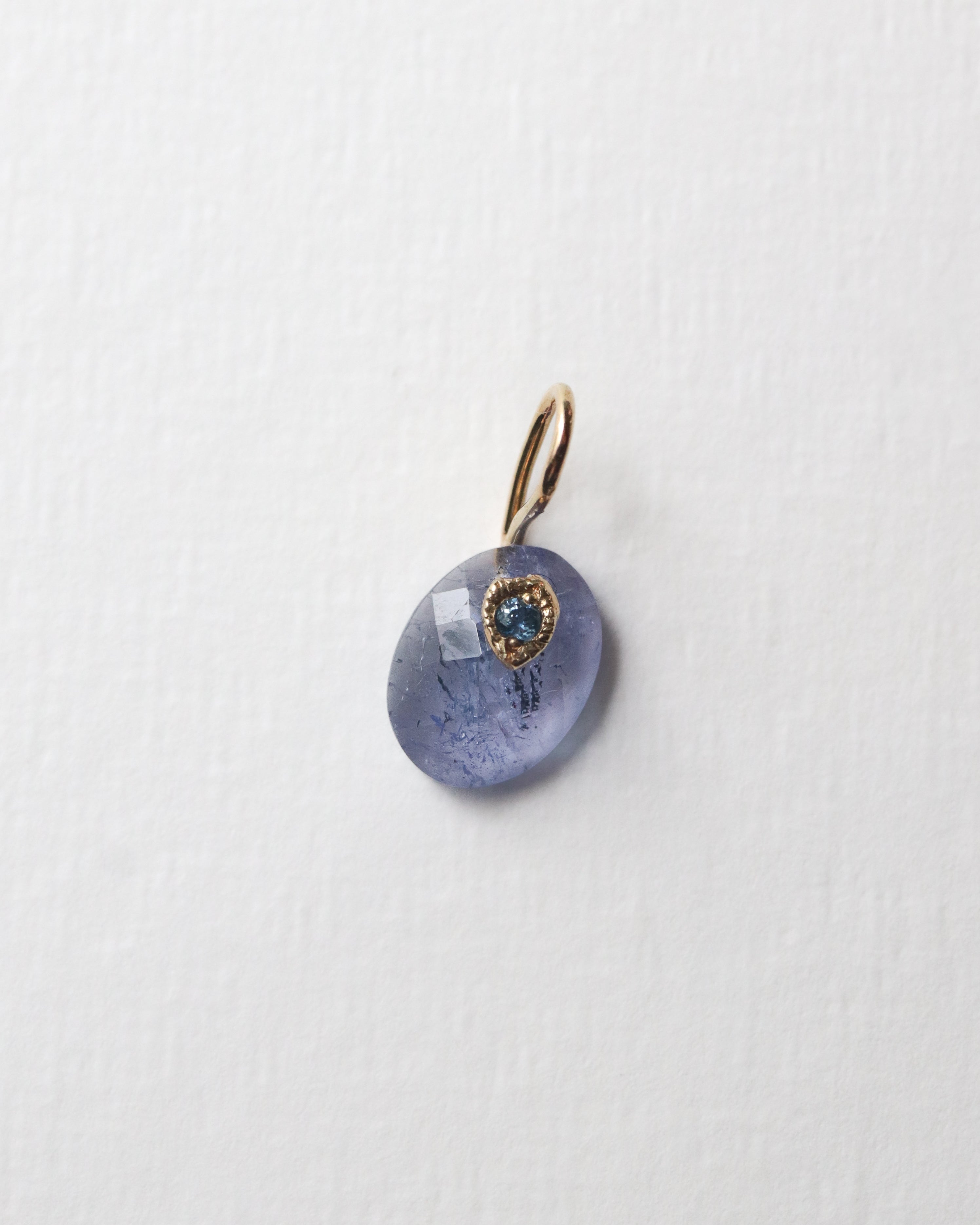 Flat Necklace - Tanzanite -