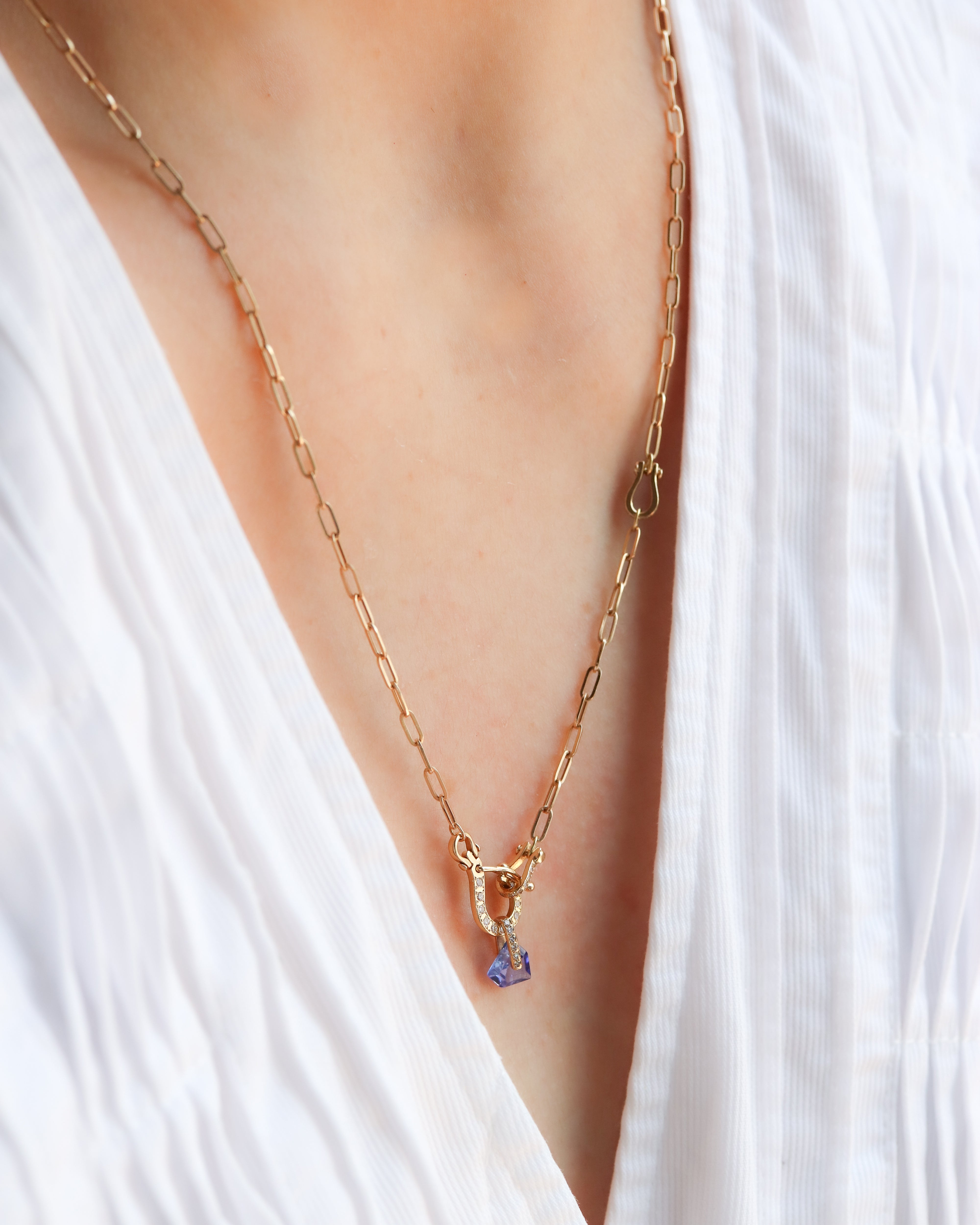 Hibiki Stone Necklace - Tanzanite -