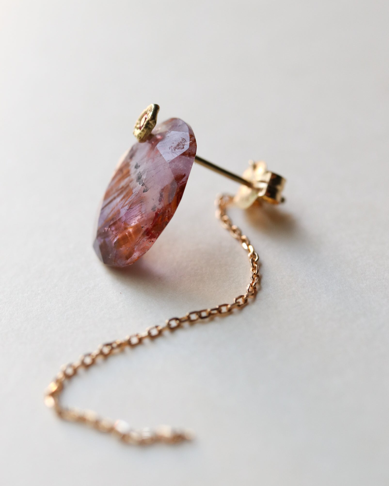 Flat Pierced Earring - Superseven -