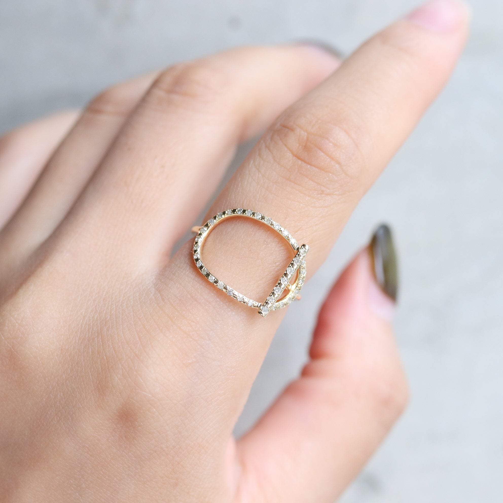 Mantel Ring - Full Diamond -