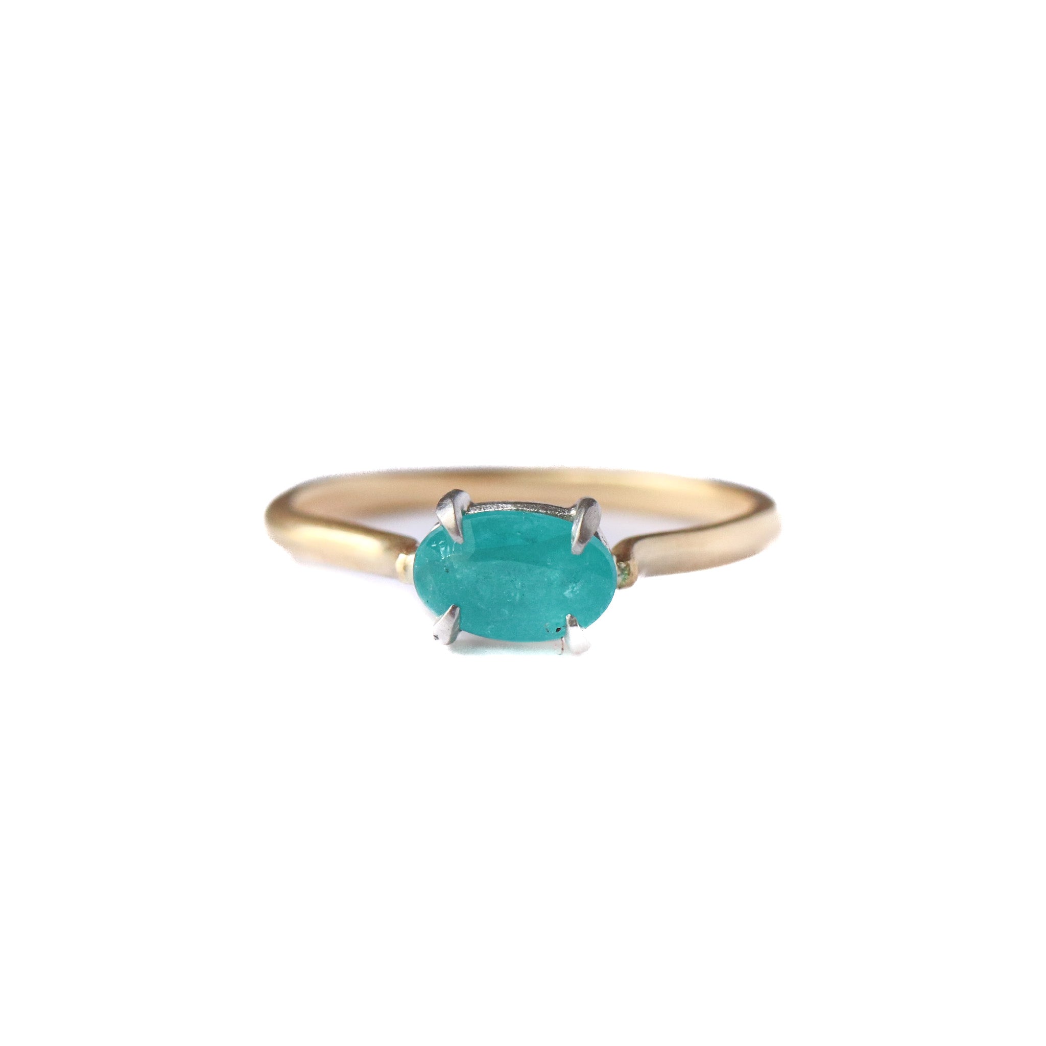 Prong Ring - Paraiba Tourmaline -