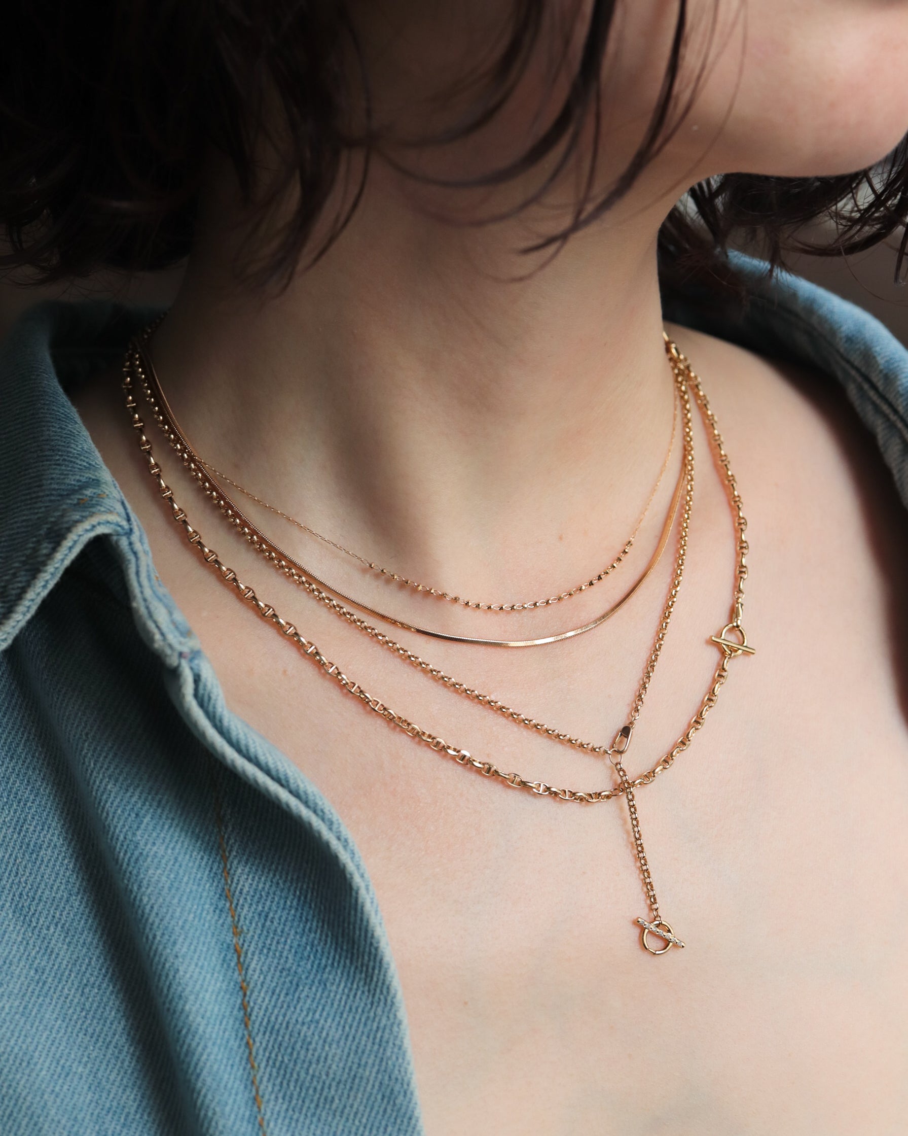 Mantel Necklace - Snake -
