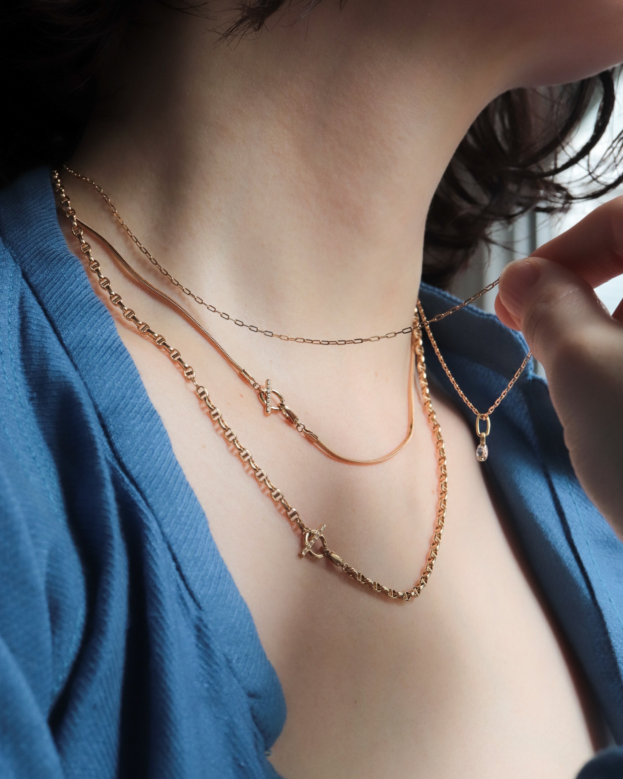 Mantel Necklace - Anchor -