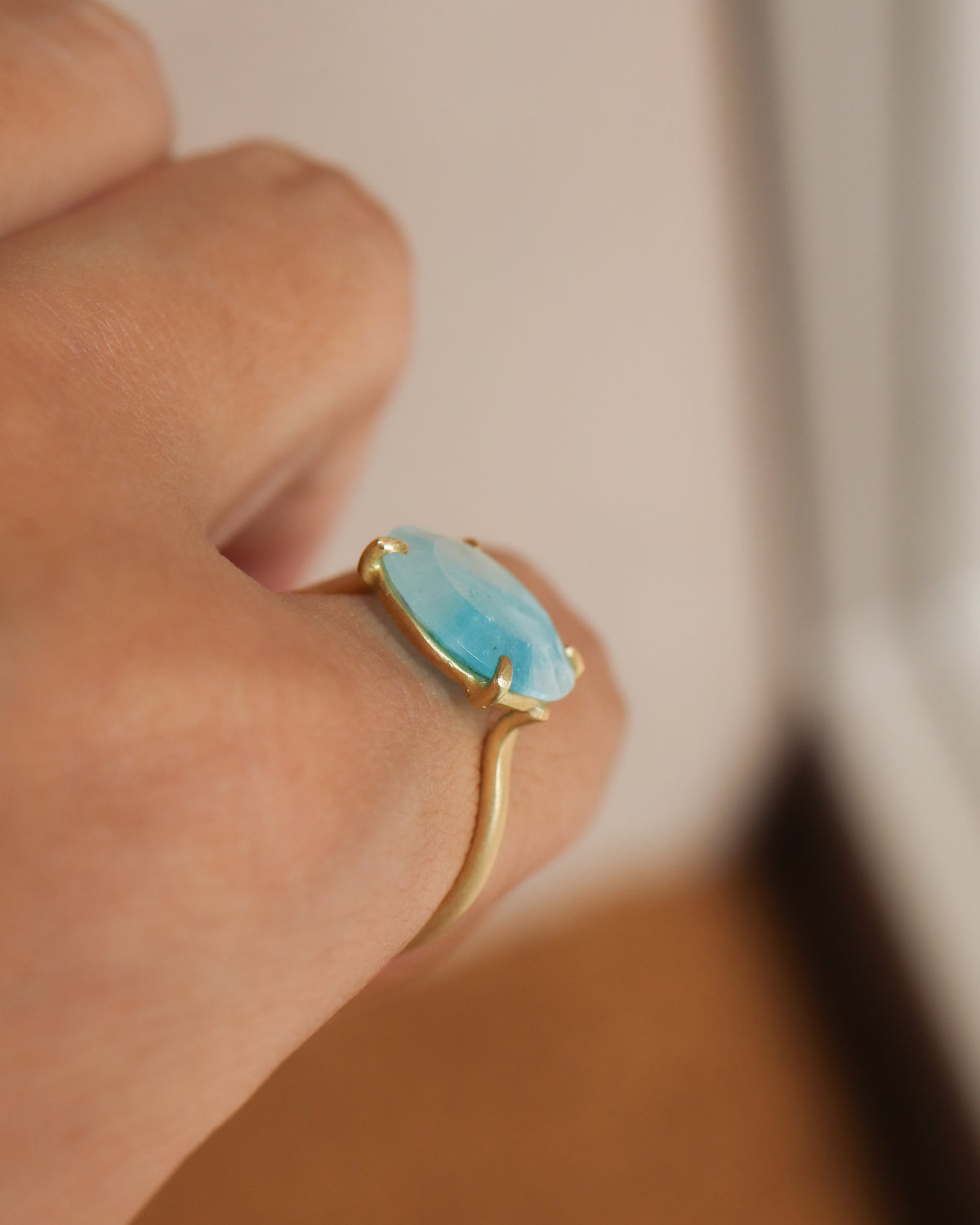 Prong Ring - Paraiba Tourmaline -
