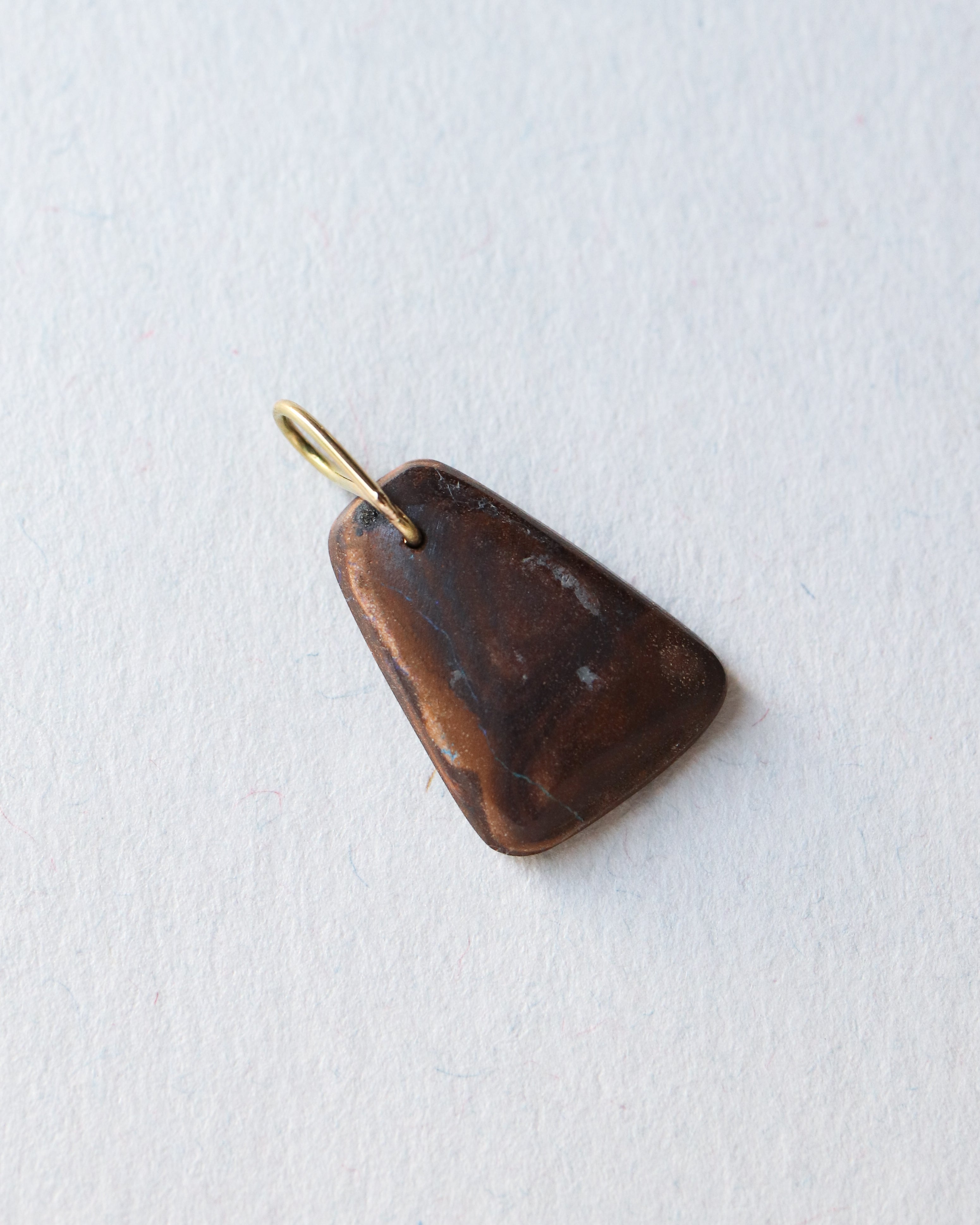 Flat Necklace - Boulder Opal -