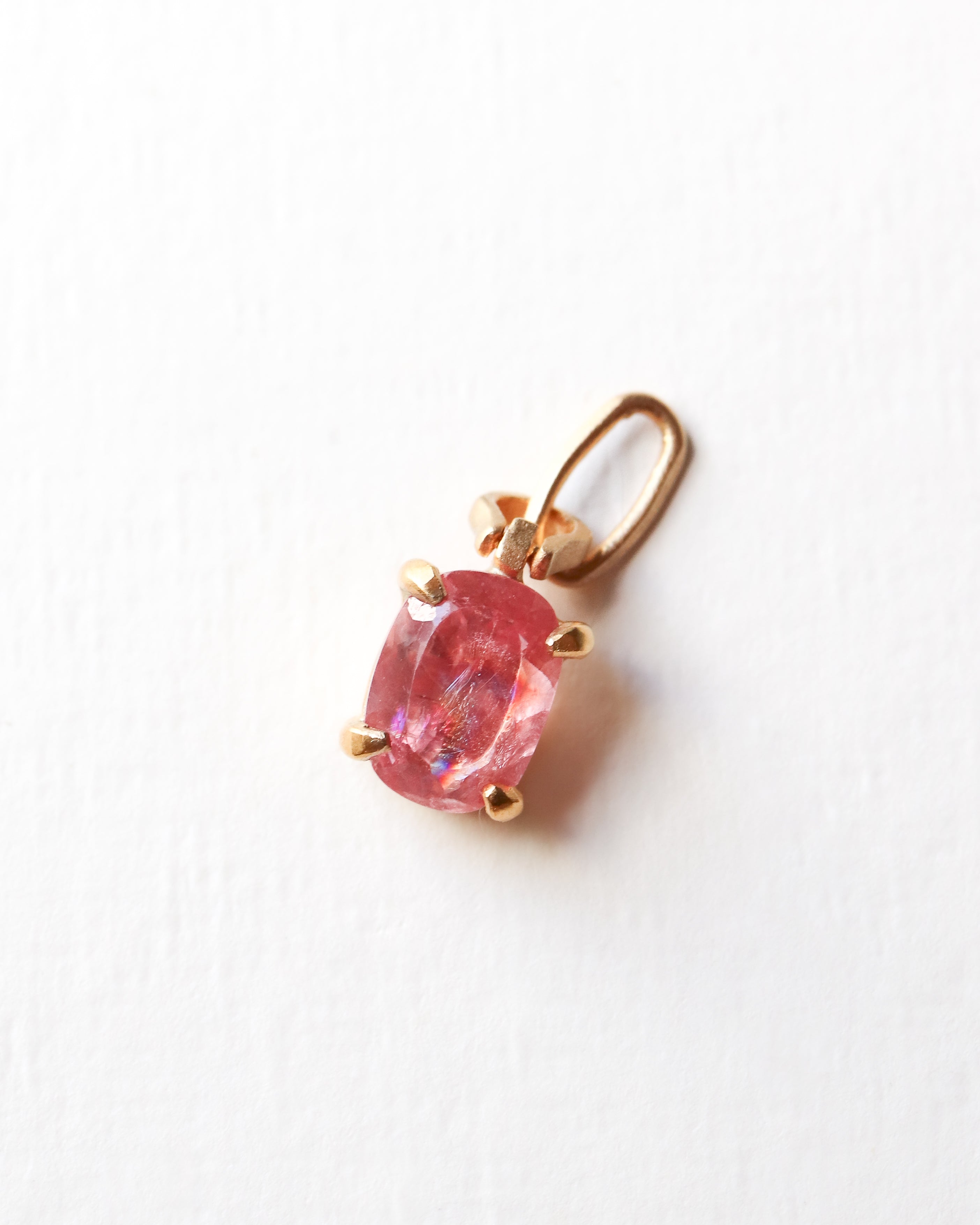 HorseShoe Necklace - Rhodochrosite -