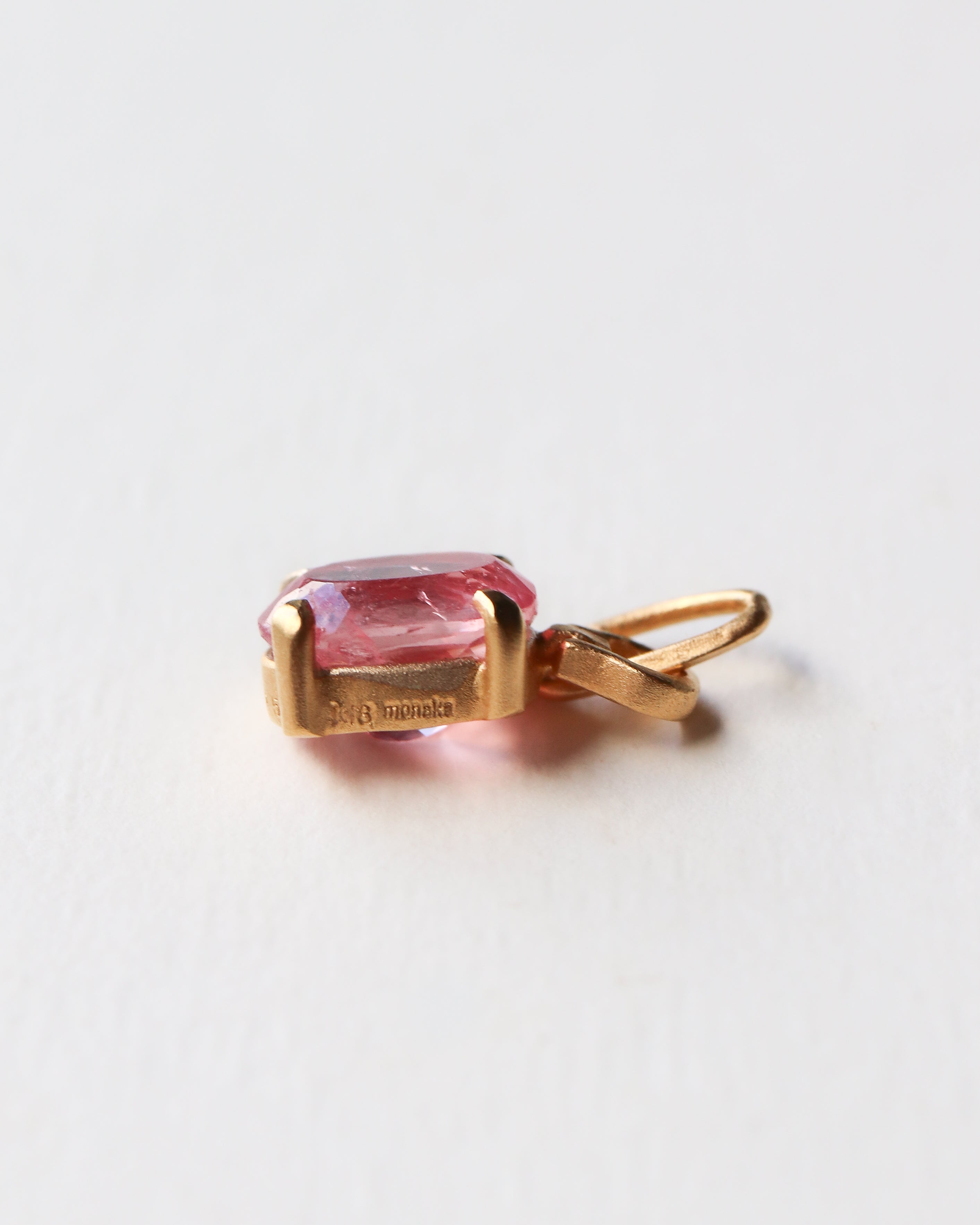 HorseShoe Necklace - Rhodochrosite -