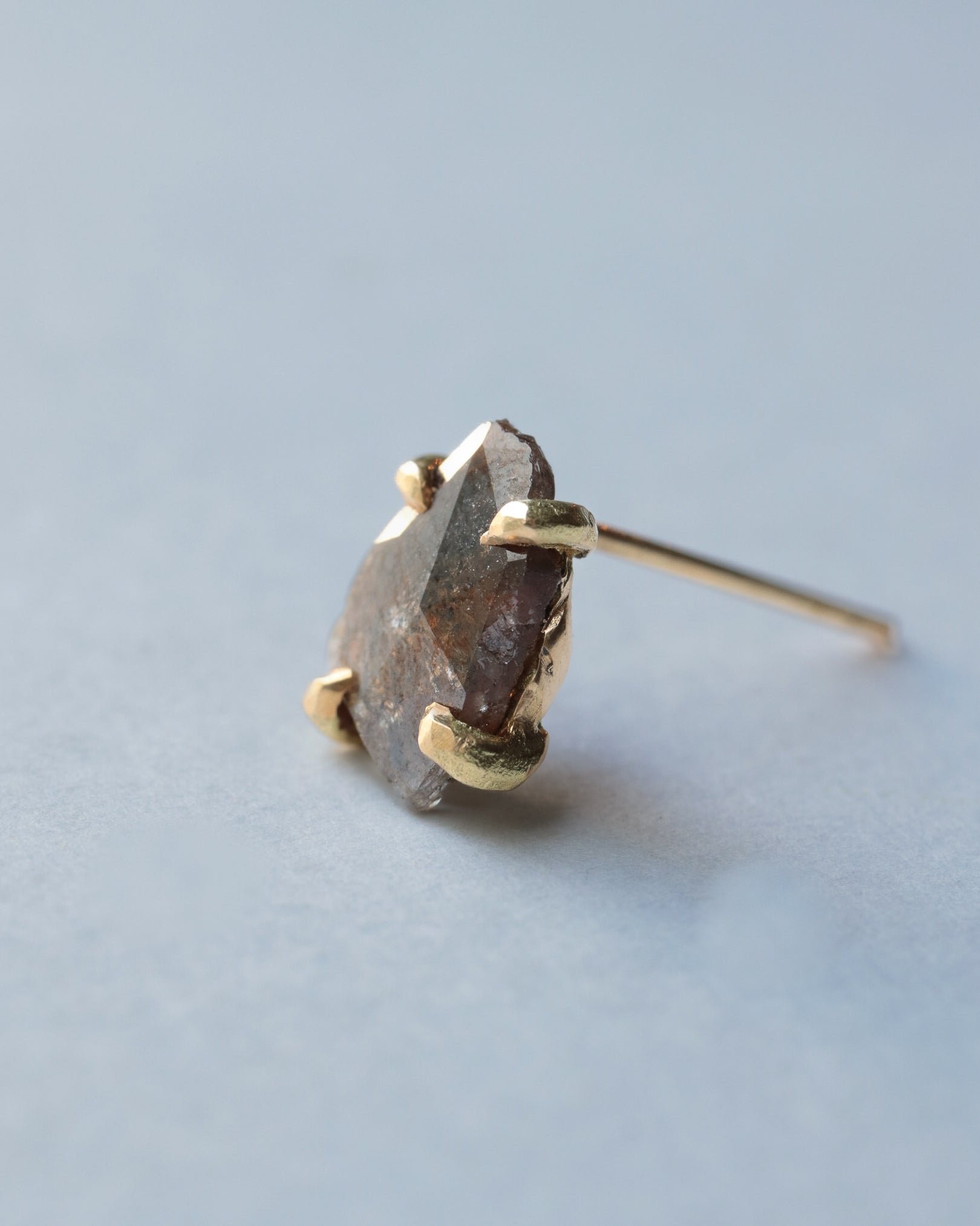 【Online Exclusive】Prong Pierced Earring Diamond - A -
