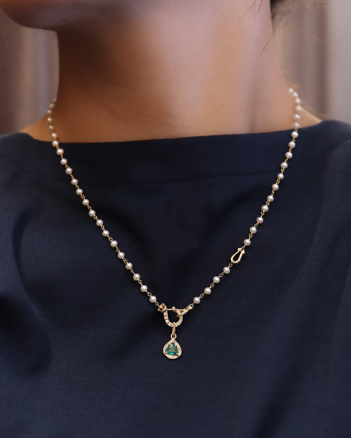 Rinne Necklace - Emerld -
