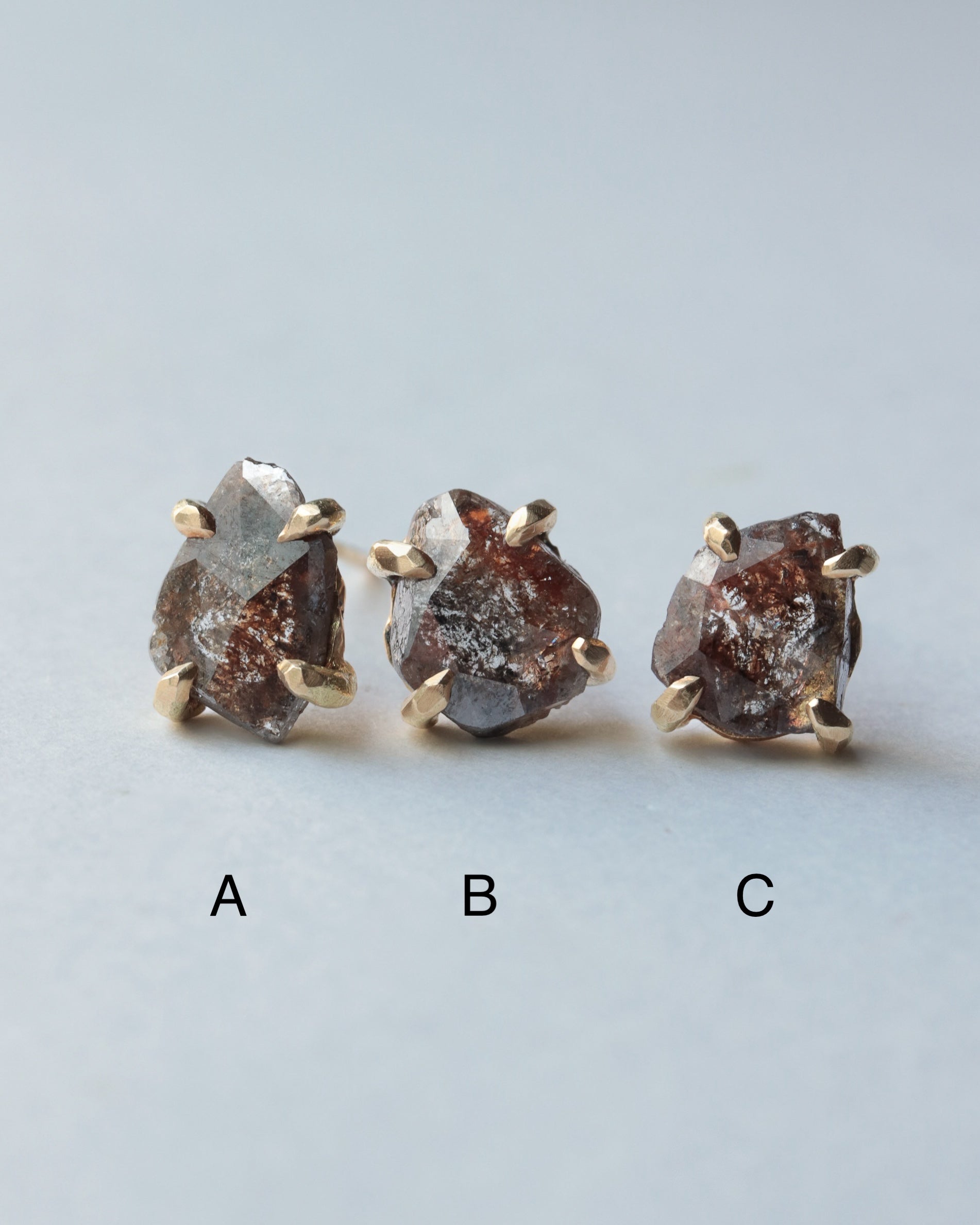 【Online Exclusive】Prong Pierced Earring Diamond - A -