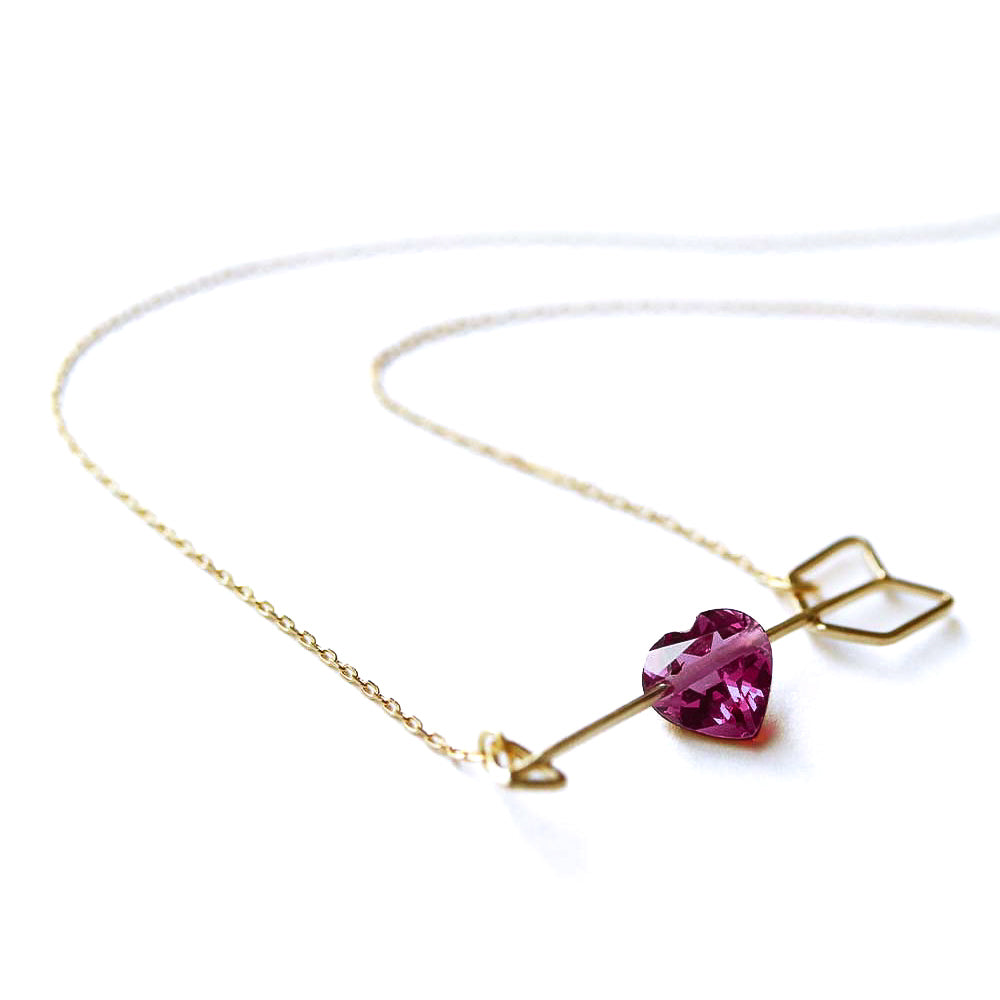 Zukyun Necklace - Rhodolite Garnet -