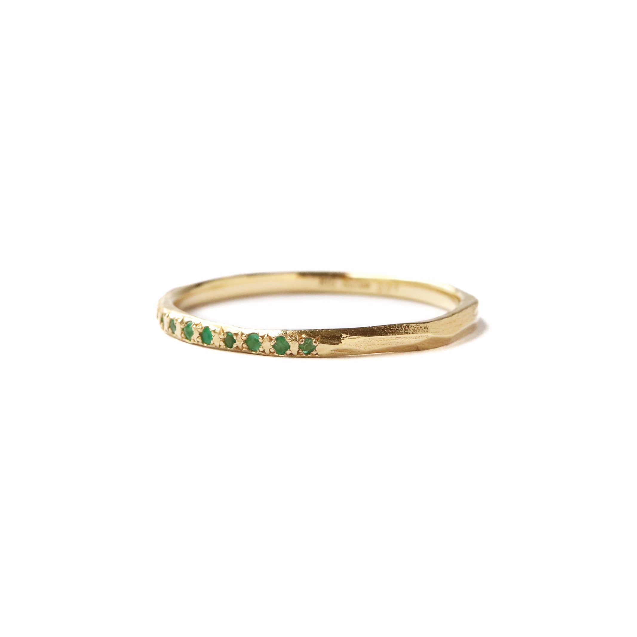 Hibiki Ring - Emerald -