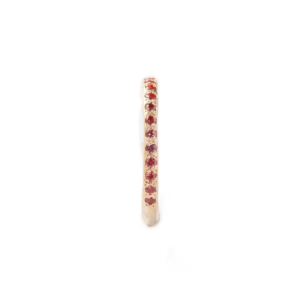 Hibiki Ear Cuff - Orange Sapphire -