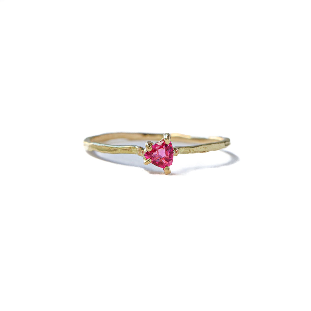 Prong Ring - Red Beryl - – MONAKA jewellery