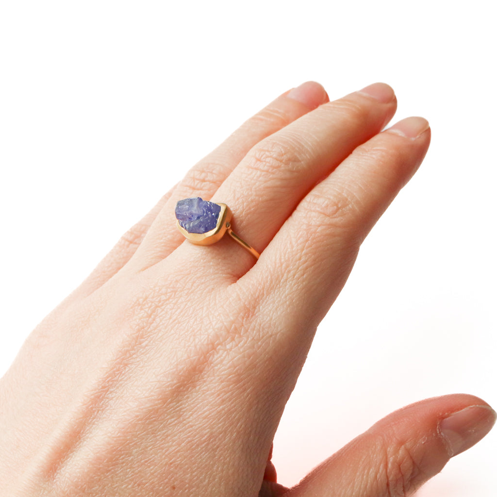 Collet Ring - Tanzanite -
