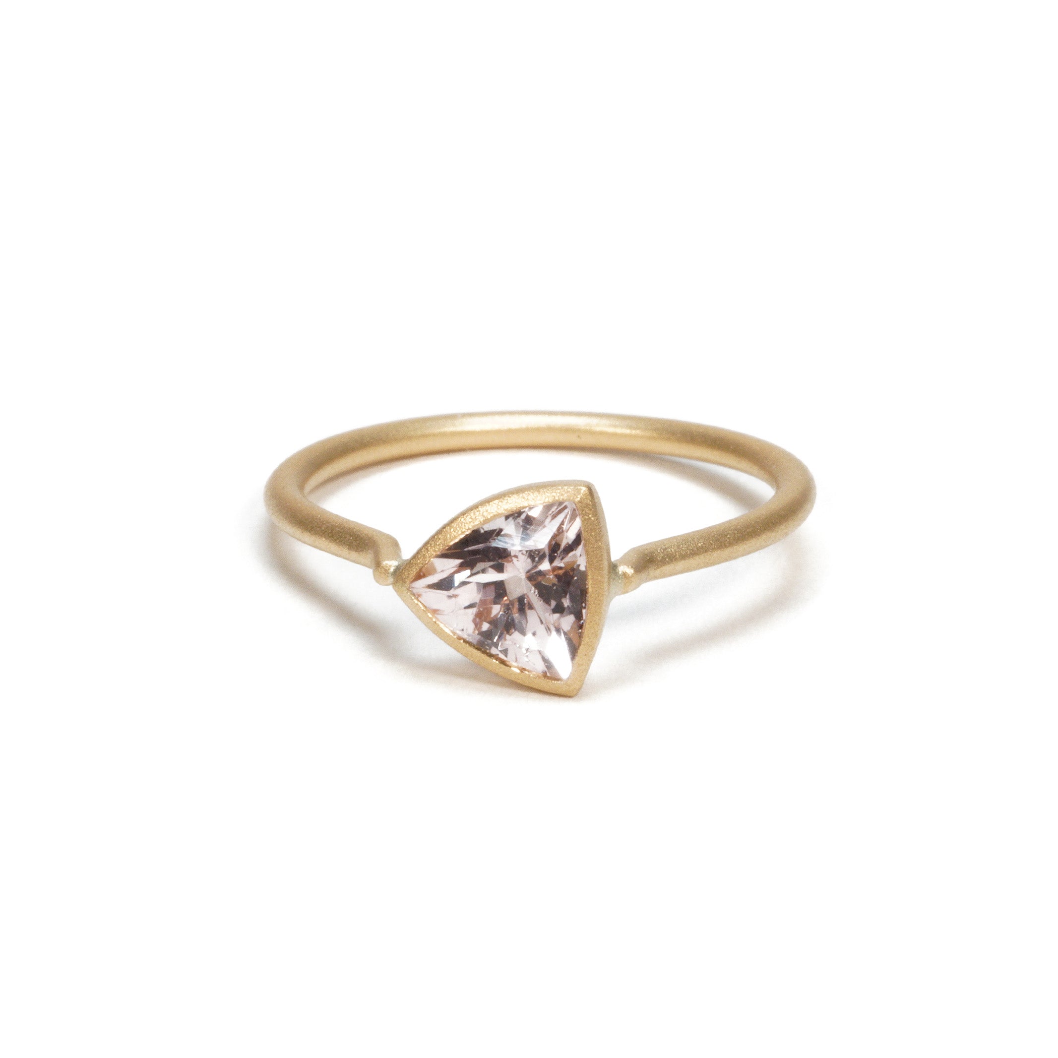 Collet Ring - Morganite -