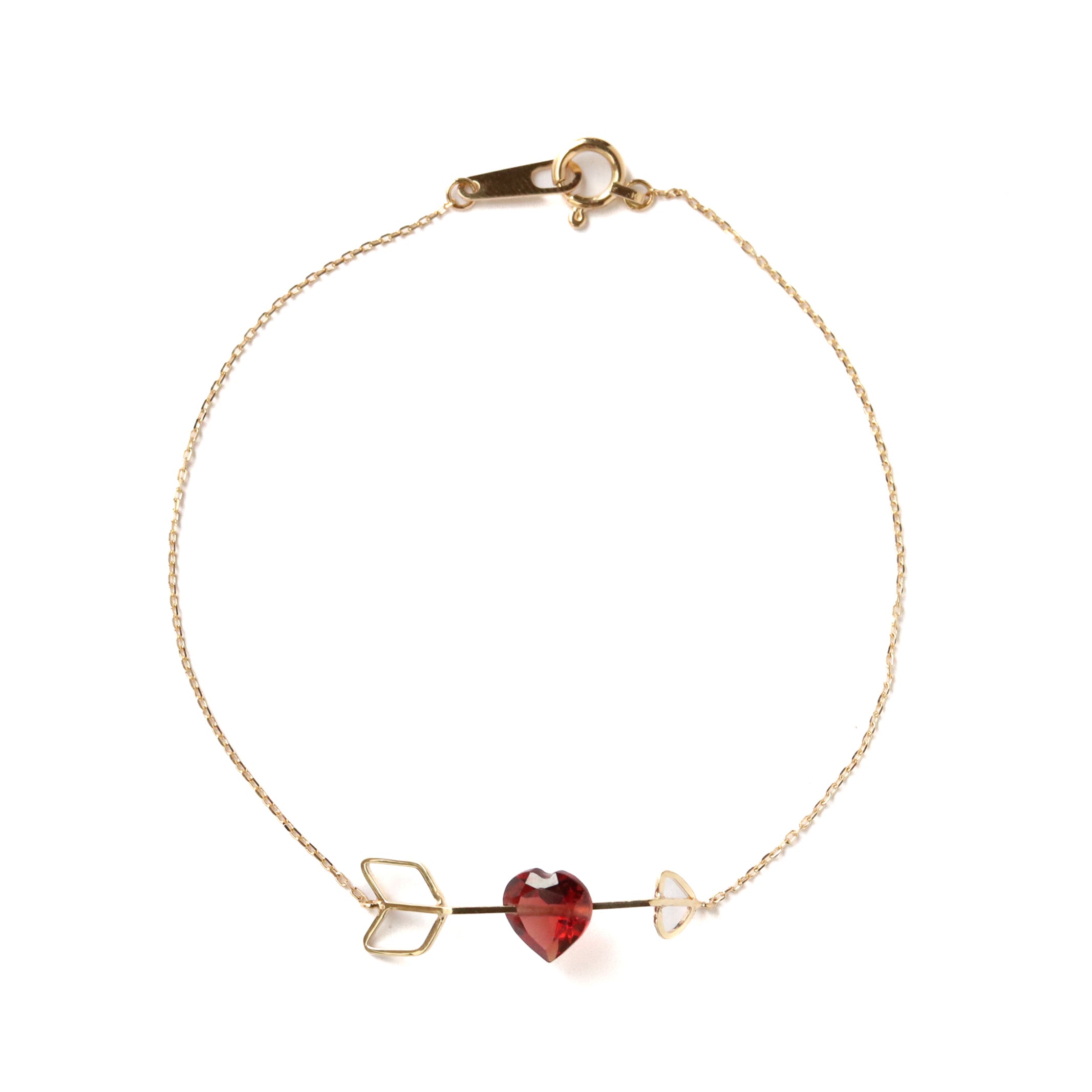 Zukyun Bracelet - Garnet -